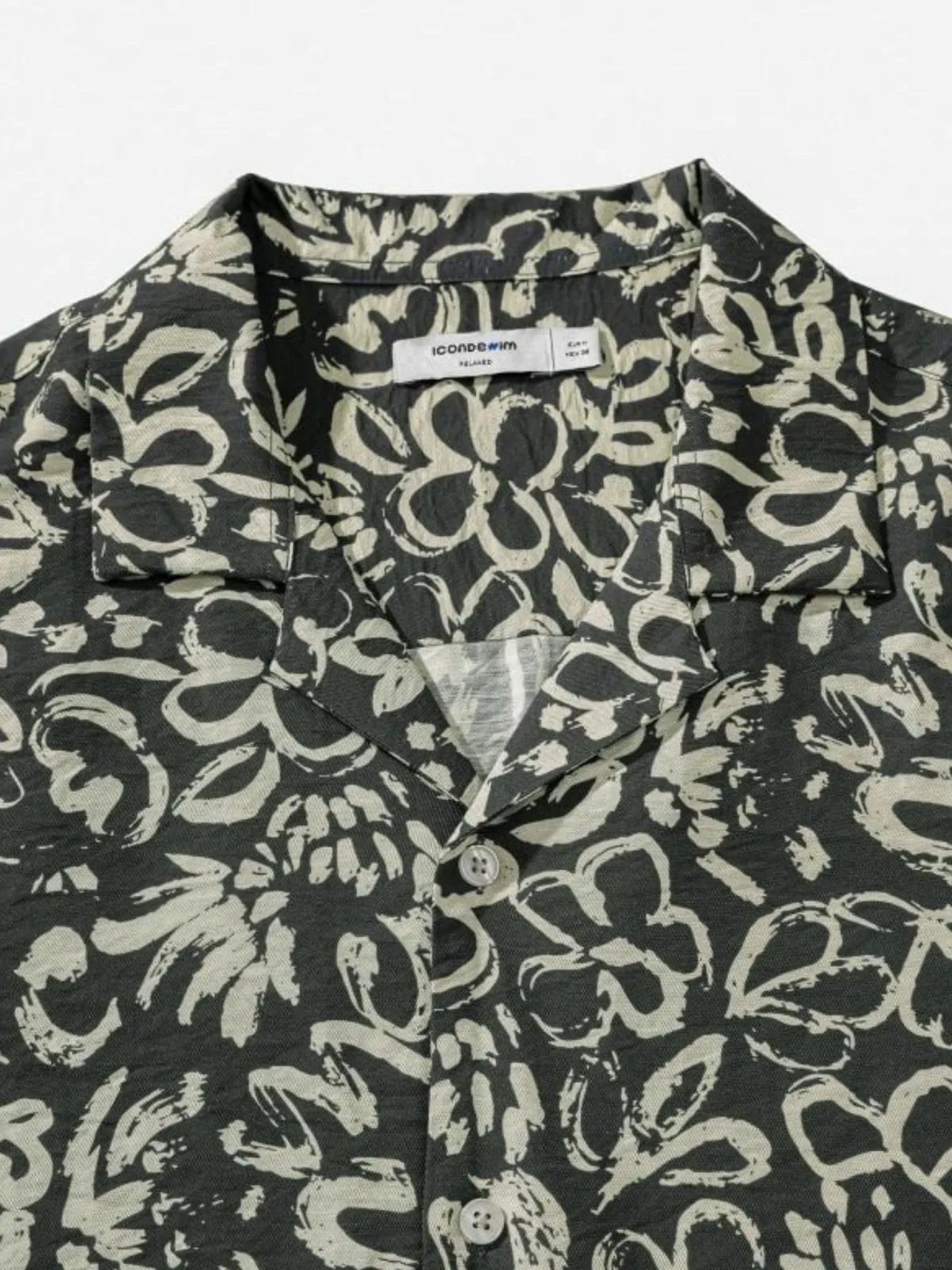 Áo Sơ Mi Nam Tay Ngắn ICONDENIM Cuban Wildbloom Form Relaxed SMID0404