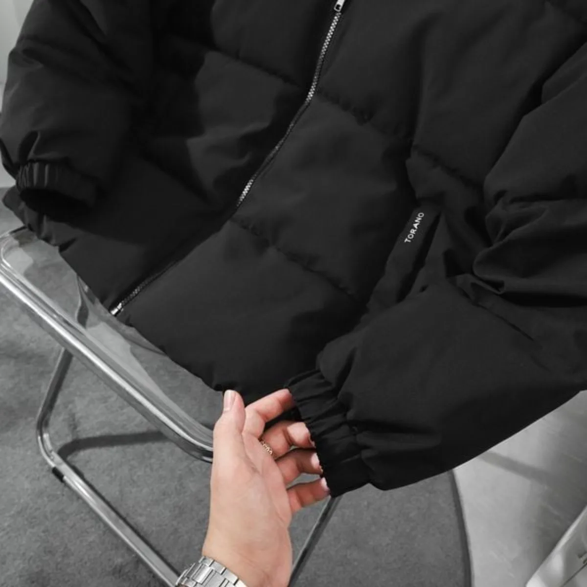 Áo khoác Puffer cổ cao BOXY PUFFER JACKETTORANO Chần Bông Cao Cấp, Khử Khuẩn, Giữ Ấm Cực Tốt, Thiết Kế Trẻ Trung FWCF004