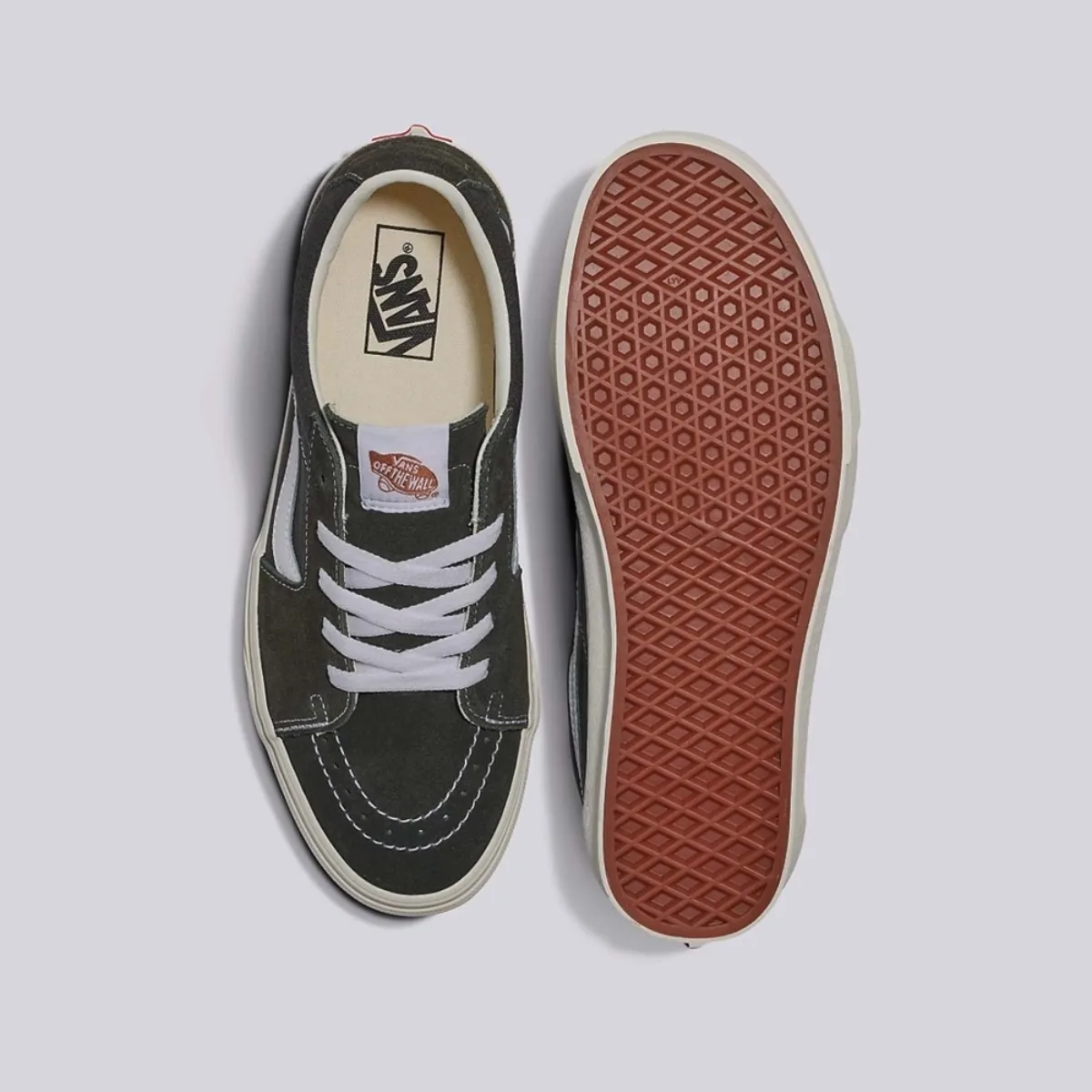 Giày VANS SK8-LOW CANVAS/SUEDE BLACK INK