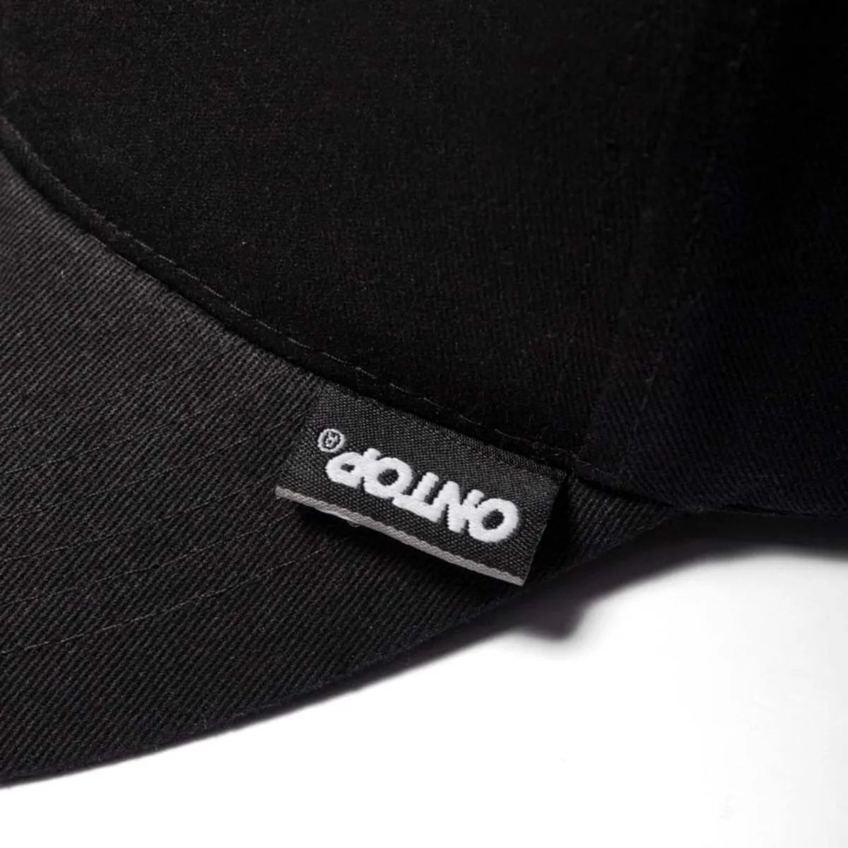 Mũ lưỡi trai nam nữ local brand ONTOP đen xanh thêu chữ form mềm Basic Cap | O-CAP01