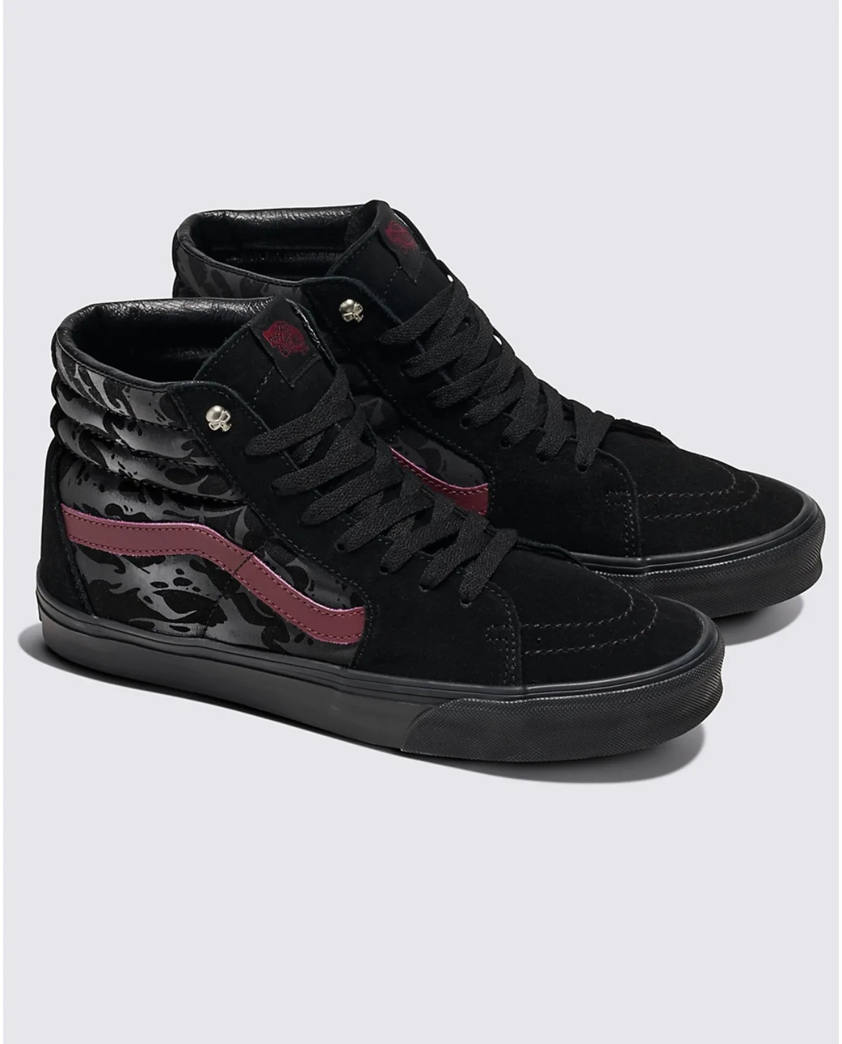 Giày VANS SK8-Hi IN THE SHADOWS PORT RED/BLACK