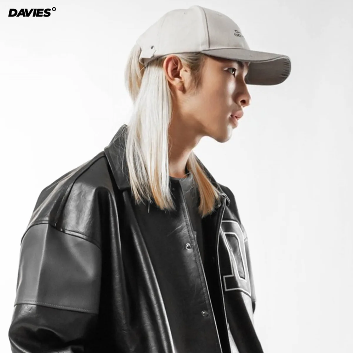 Mũ lưỡi trai nam nữ đẹp DAVIES màu xám Two Color Baseball Cap local brand | D-HAT07-X