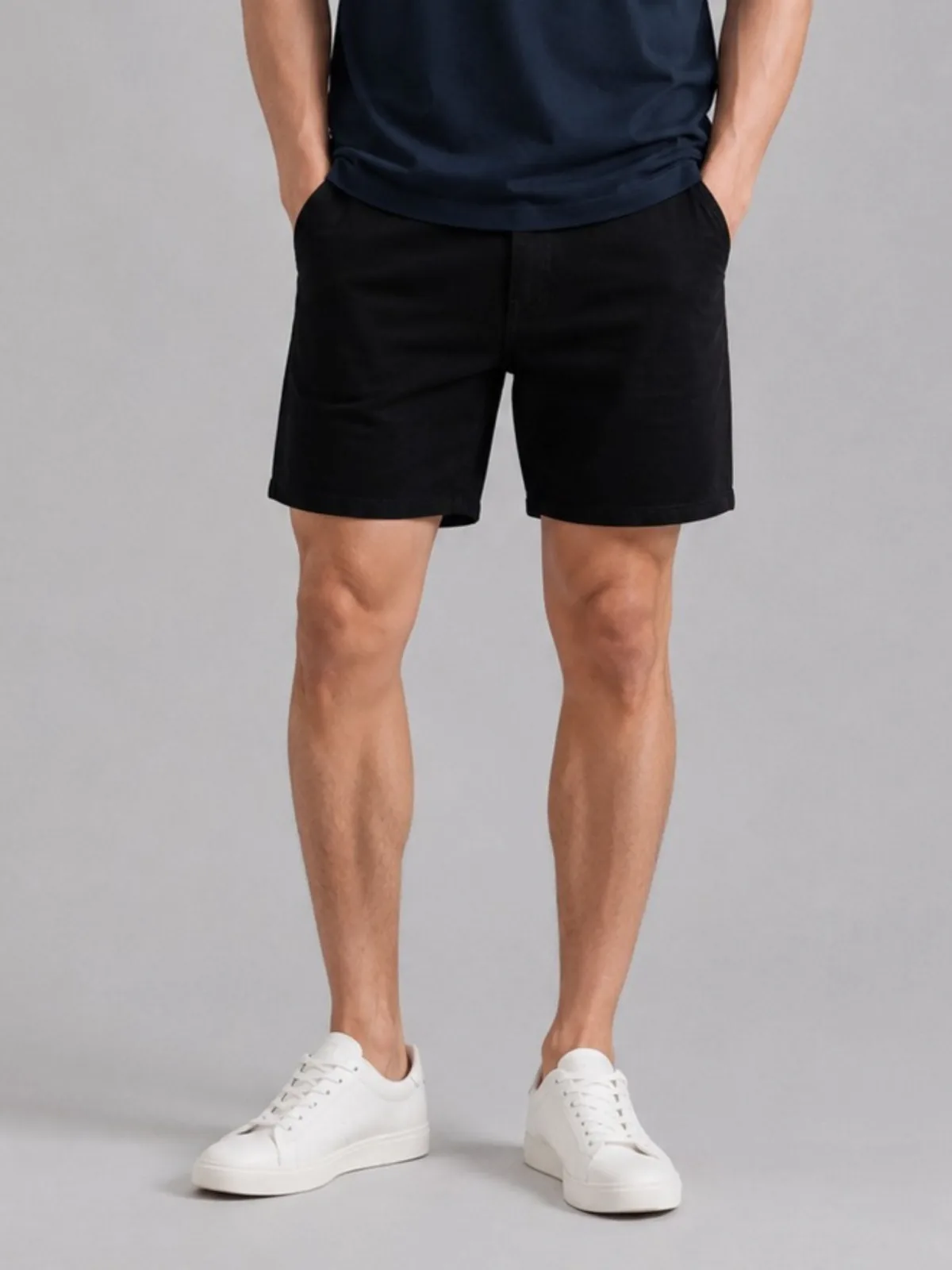 Quần Short Jeans Nam ICONDENIM Rigid Form Slim QSID0293