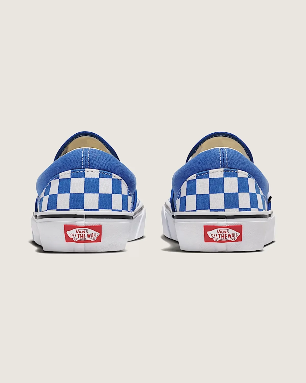 Giày VANS CLASSIC SLIP-ON CHECKERBOARD BLUE/WHITE