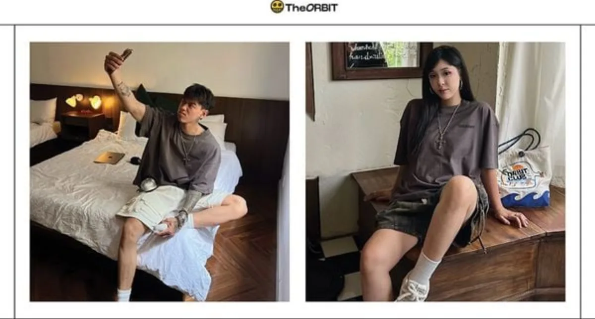 COMBO ÁO + QUẦN The ORBIT 1678 TEE + DENIM SHORT - Local Brand Chính Hãng