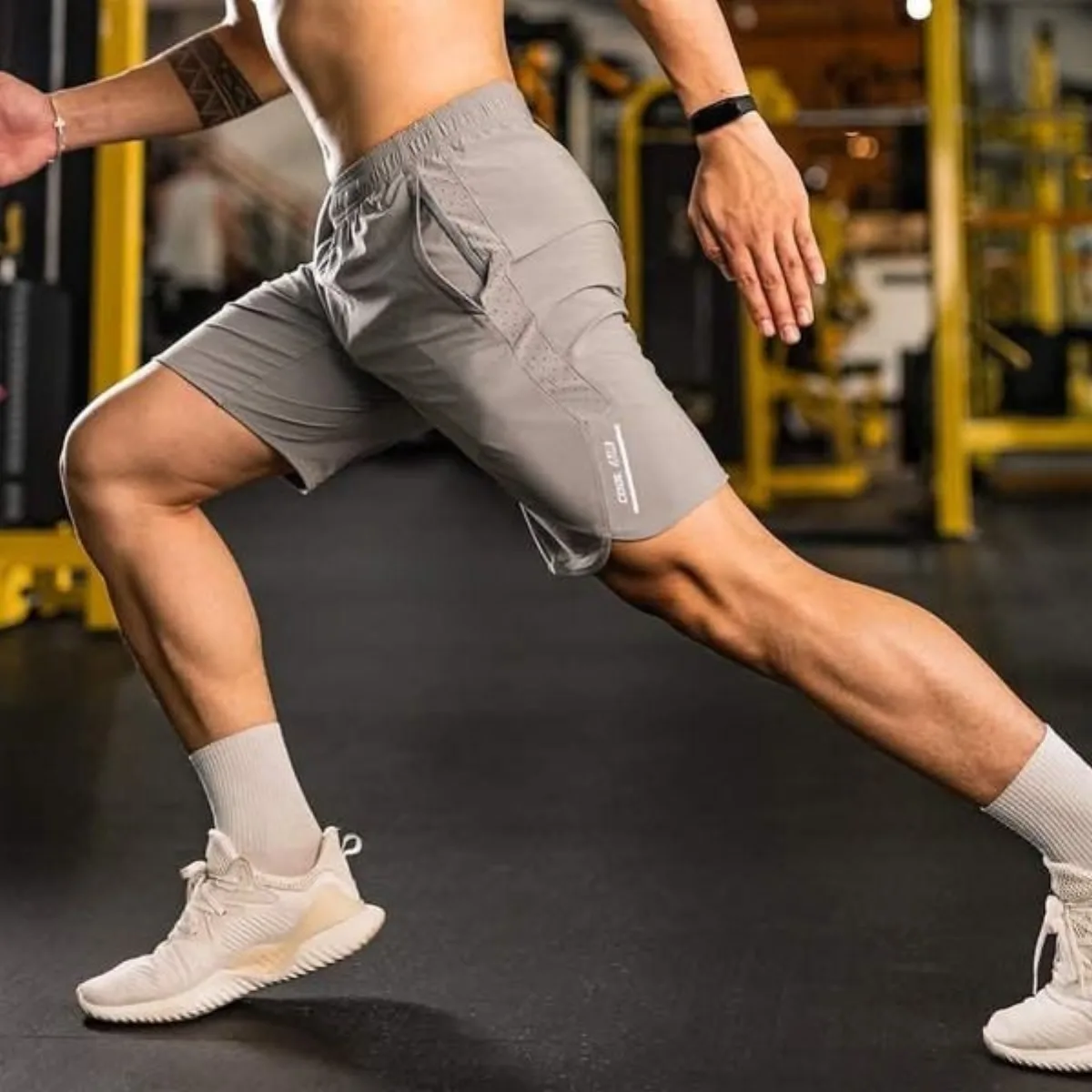 Quần short nam COOL AIR SHORTS TORANO thể thao vải gió, thoải mái, chuẩn phom, siêu nhẹ DSBW600