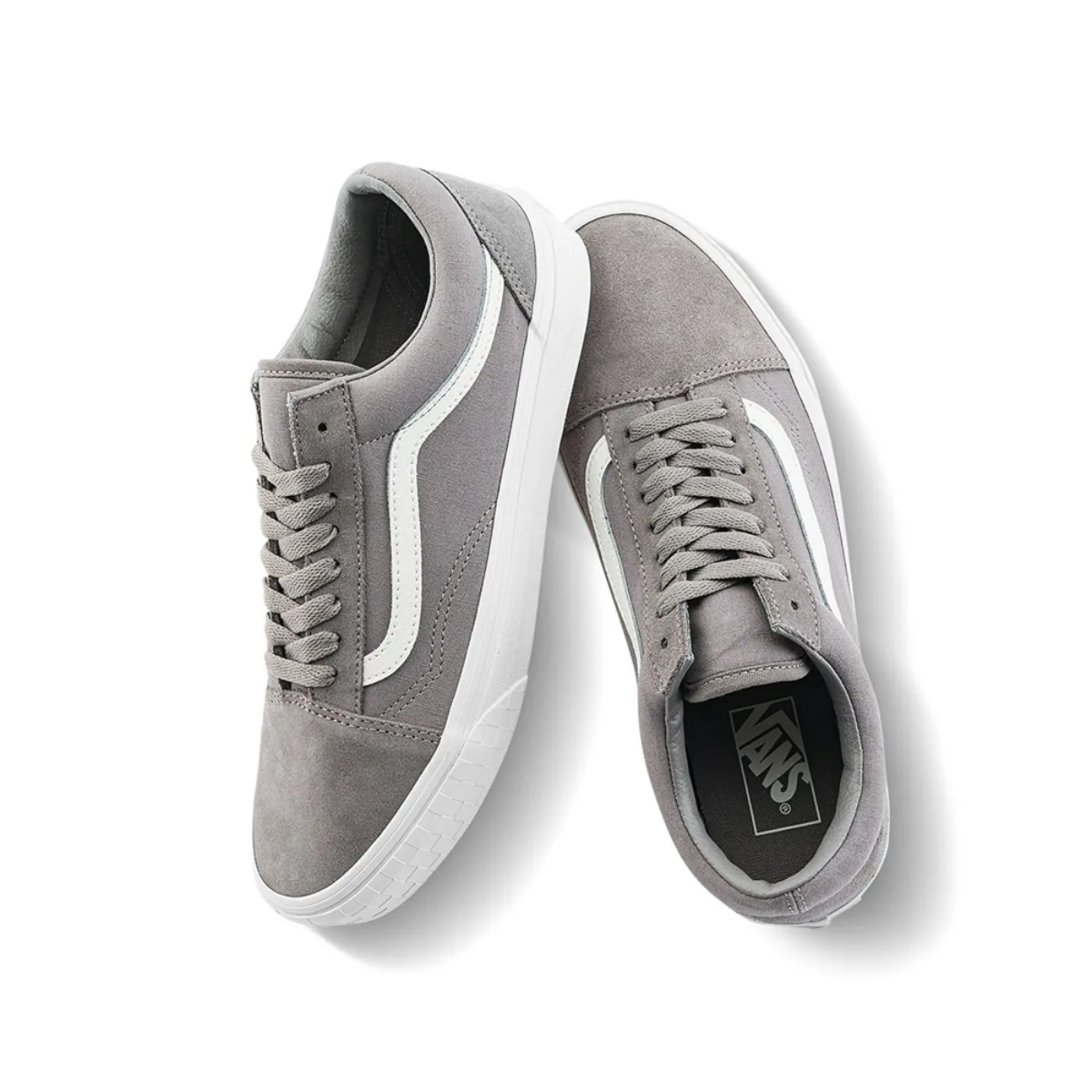 Giày VANS OLD SKOOL CLASSIC CHECK BUMPER GRAY