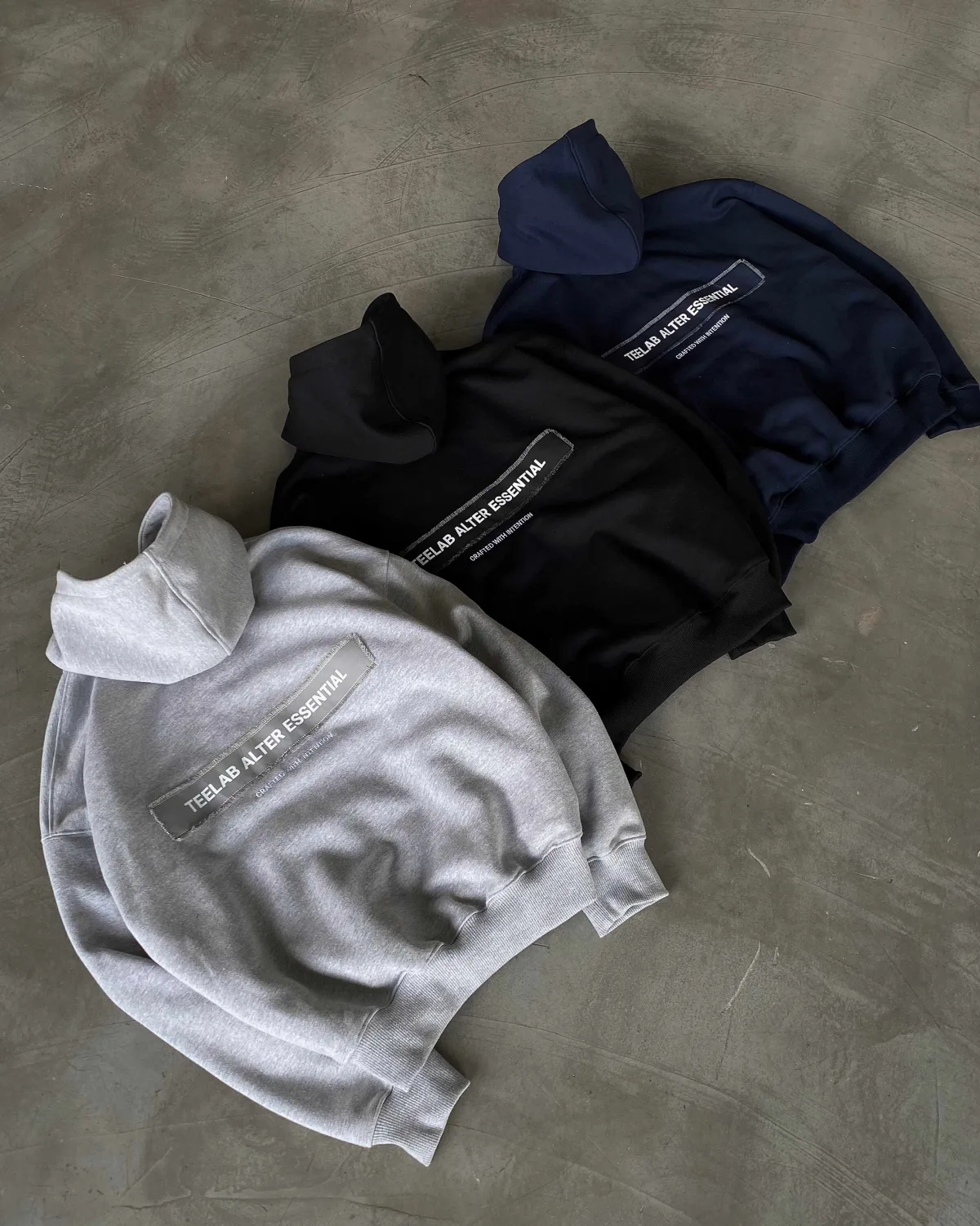 Hoodie Teelab Alter Relaxed Fit Essentials FW26 Hoodie HD145