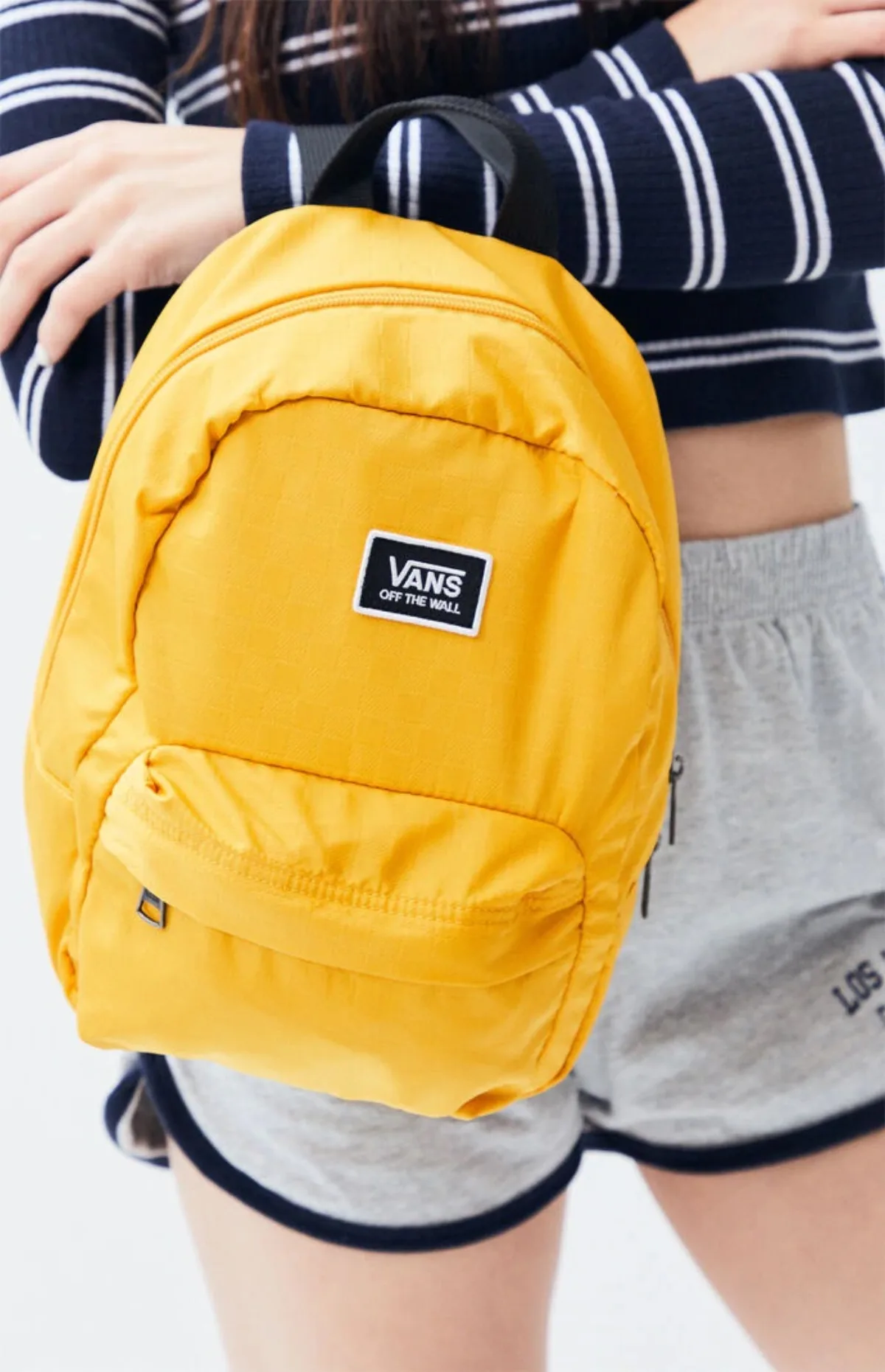 VANS PLAYING MUSTARD MINI BACKPACK