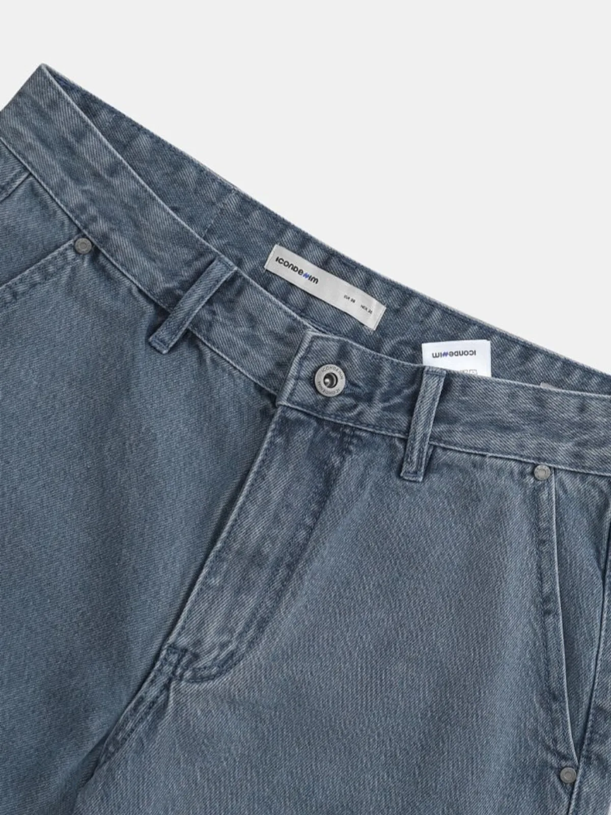 Quần Short Jean Nam ICONDENIM Stoneveil Form Loose QSID0295