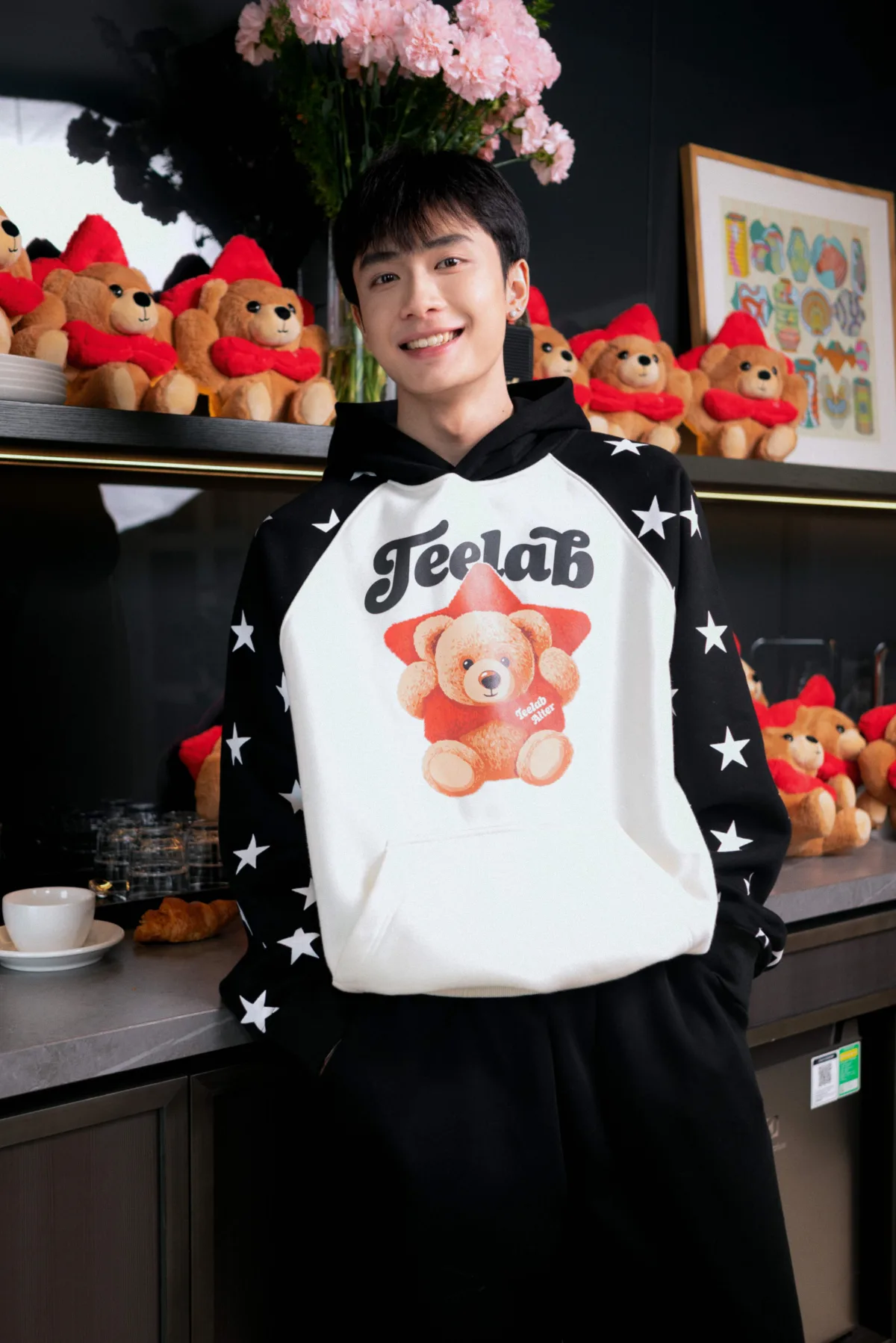 Hoodie Nỉ Bông Teelab Alter Semi Fleece Teddy Star Hoodie HD133