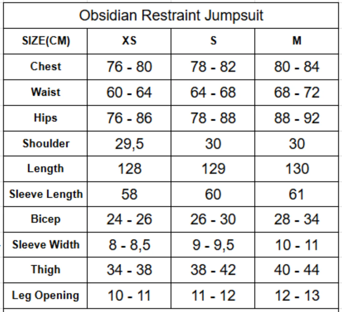 Bộ Jumpsuit Obsidian Restraint