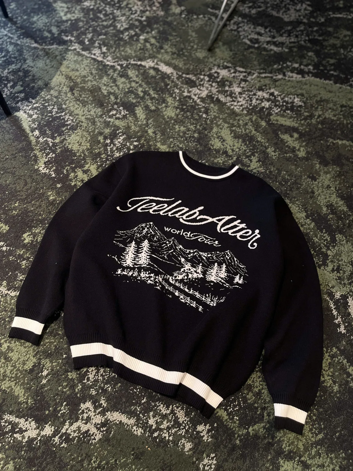 Áo Len Teelab Alter Boxy Knit Switzerland Sweater HD131