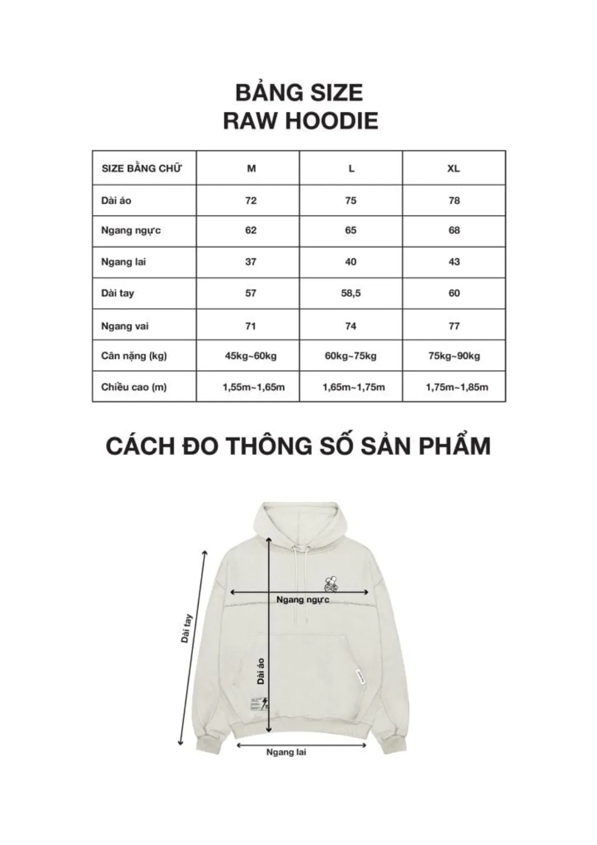 RAW HOODIE SAND