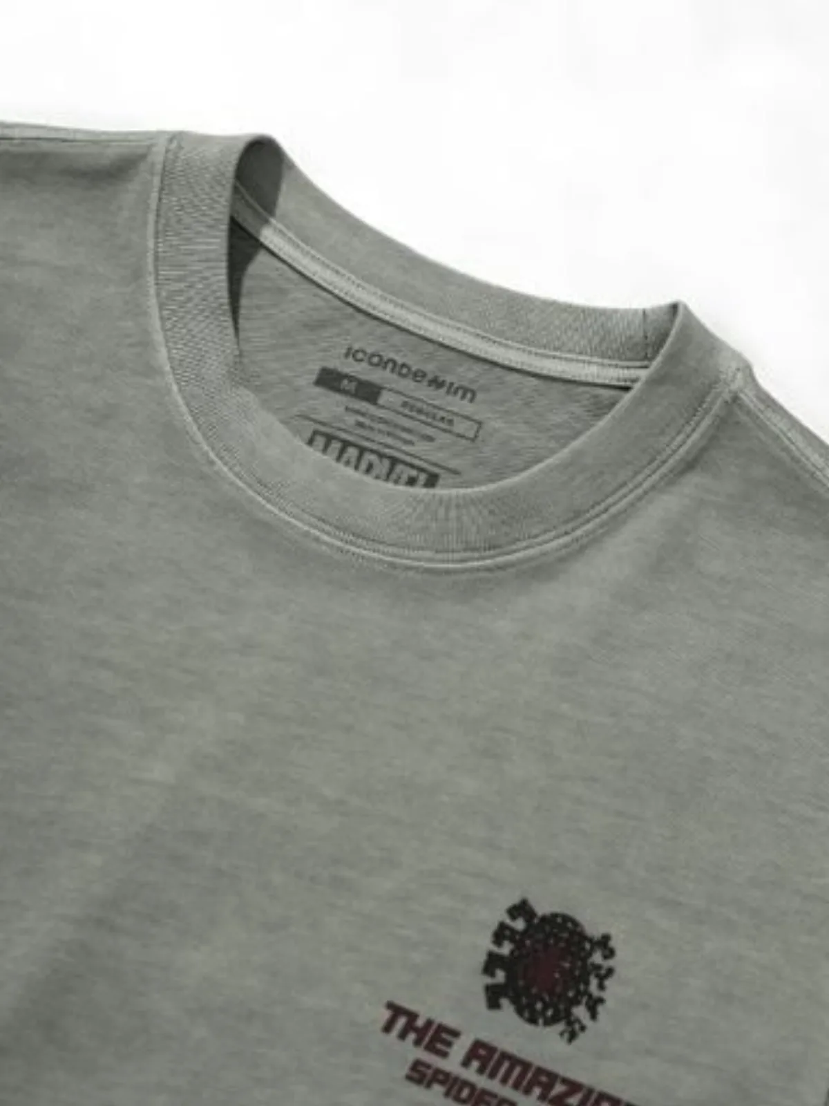 [ICONDENIM® MARVEL COLLECTION] Áo Thun Nam Marvel Spider-Man Behind The Mask Form Regular ATID0767