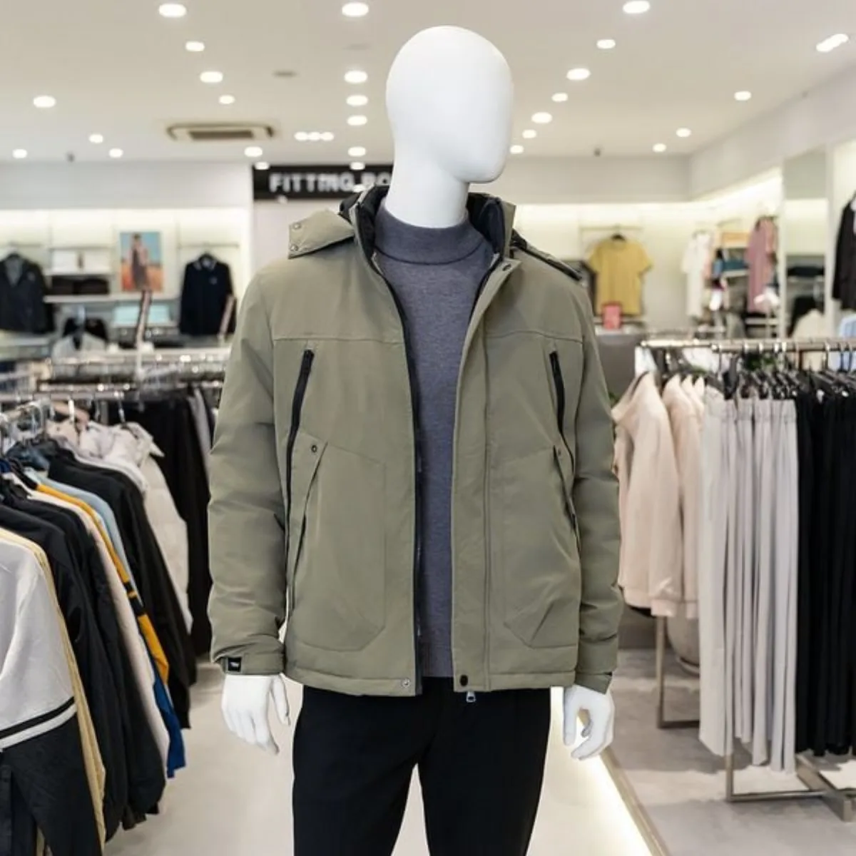 Áo Khoác Phao Nam Đại Hàn TORANO PREMIUM PUFFER JACKET 3 lớp Chần Bông Cao Cấp, Siêu Nhẹ, Giữ Ấm Cực Tốt  GWCP303