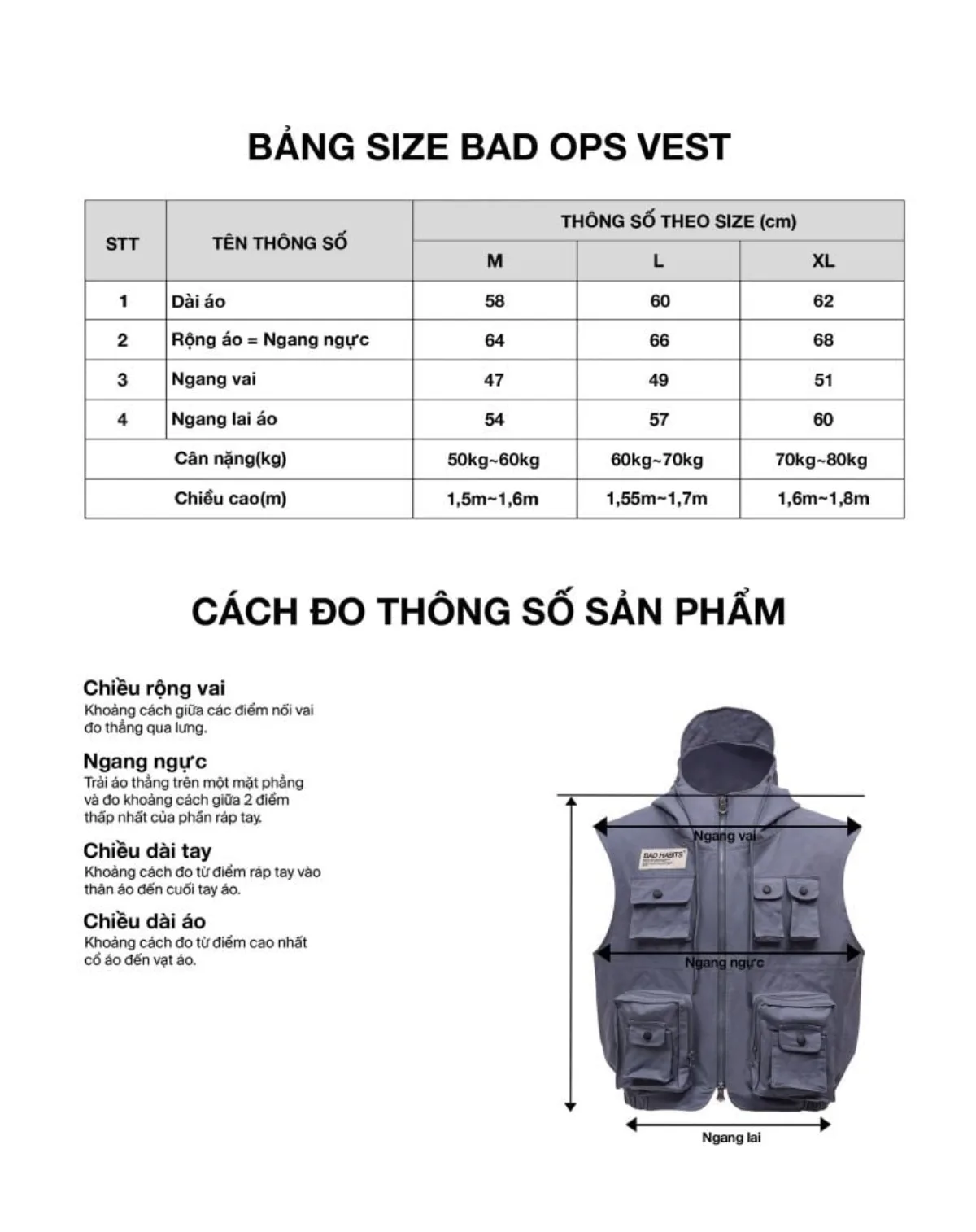 BAD OPS VEST