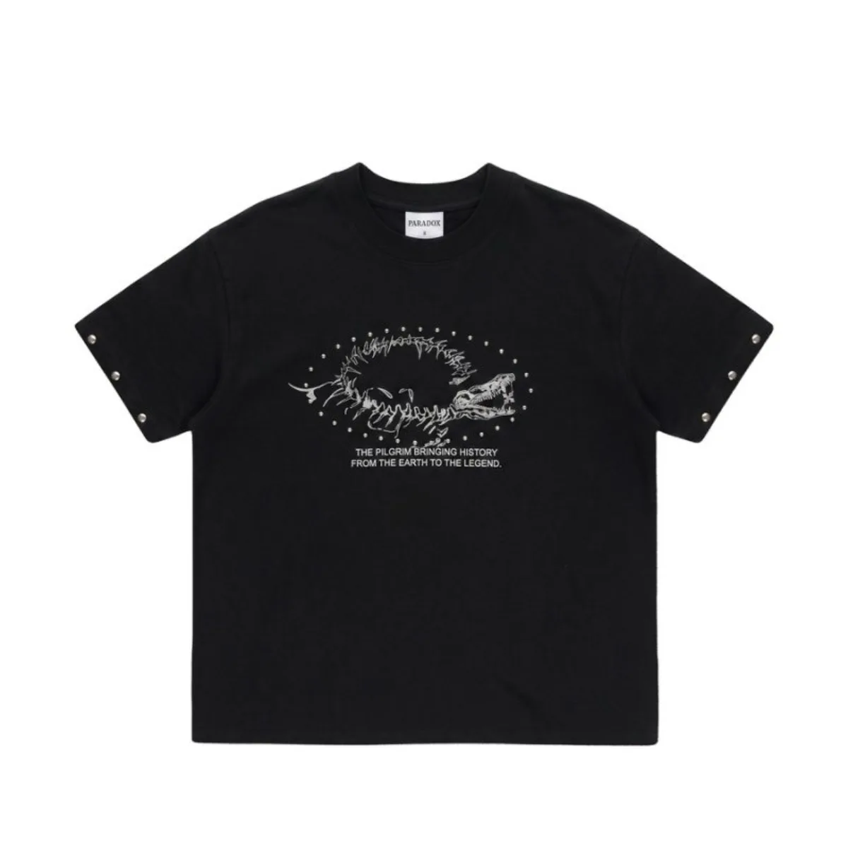 Áo thun form Boxy EXCAVATED FOSSIL TEE Cotton PARADOX AT6P0506
