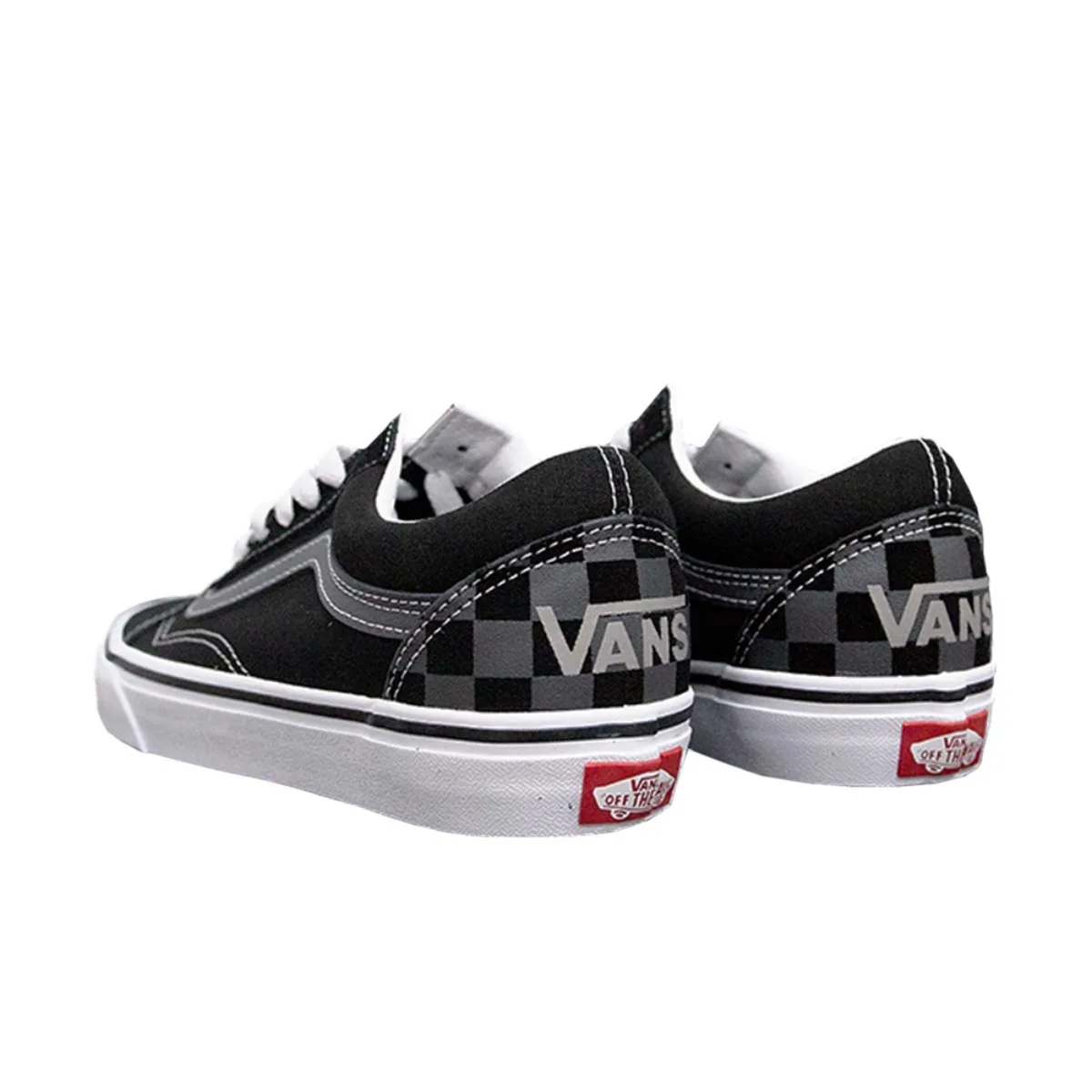 Giày VANS OLD SKOOL LOGO CHECK BLACK