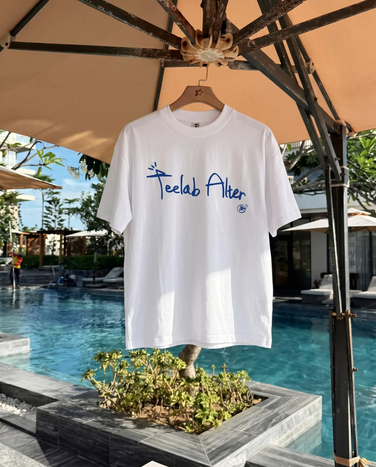 Áo Thun Teelab Alter Regular Cotton Hand Write Tee TS419