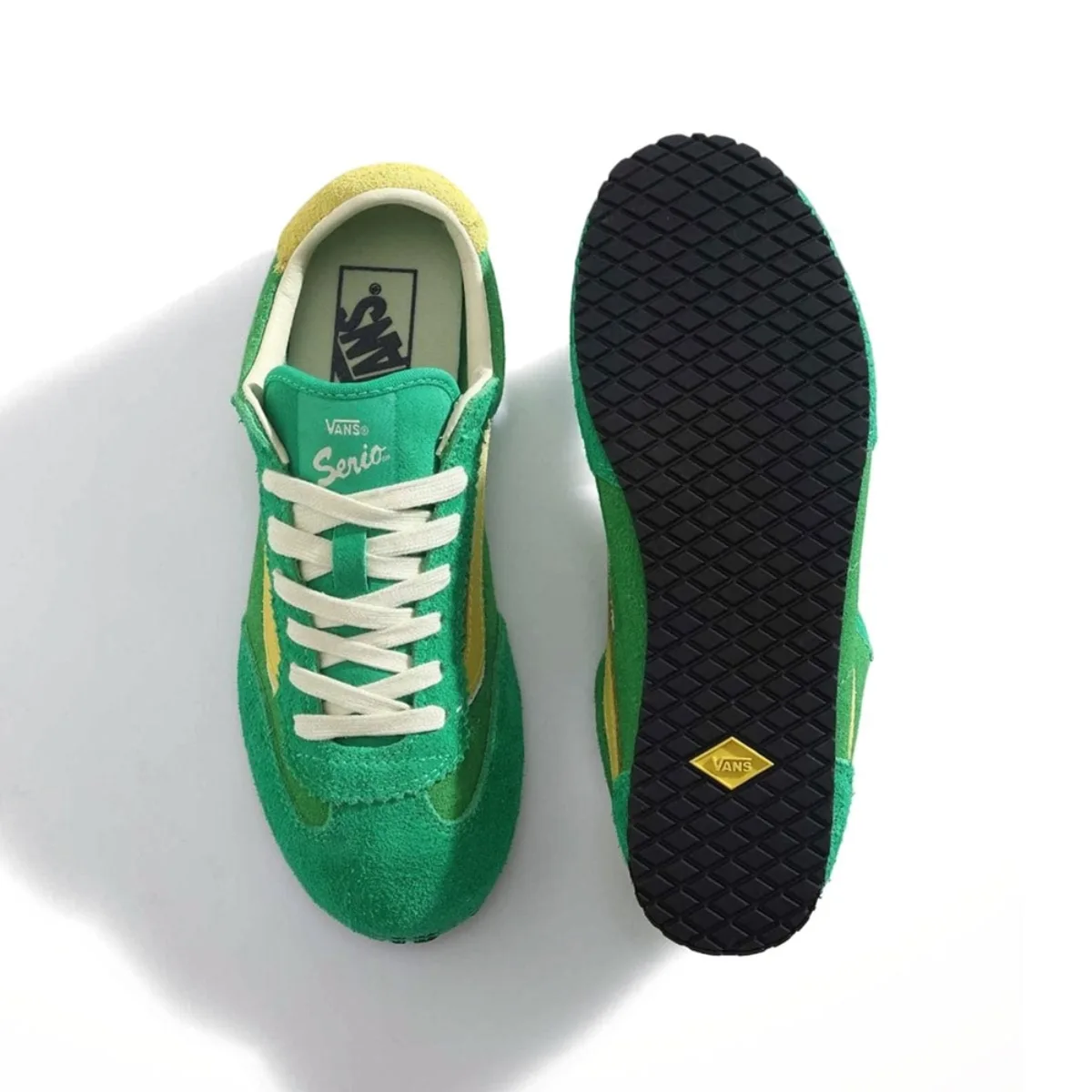 Giày VANS SUPER LOWPRO VIVID VERDANT/SPACE YELLOW