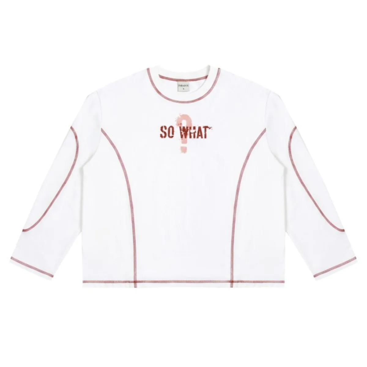 Áo thun form Oversized UNRESOLVED LONGSLEEVE Cotton PARADOX AT6P0607