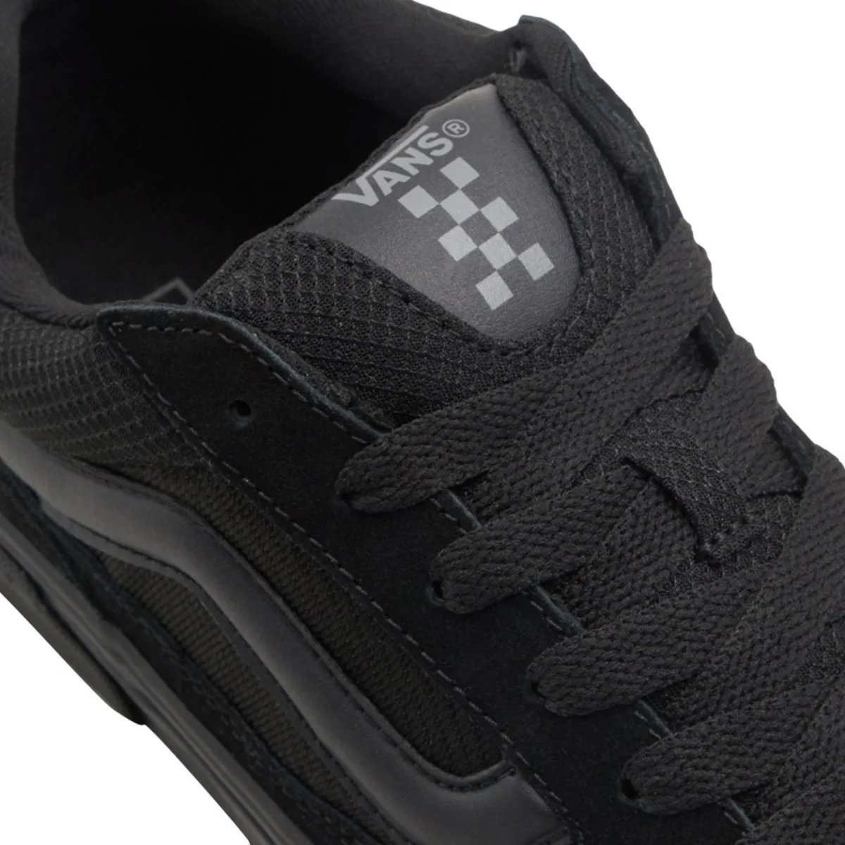 Giày VANS KNU SKOOL CALDRONE SUEDE MESH BLACK/BLACK