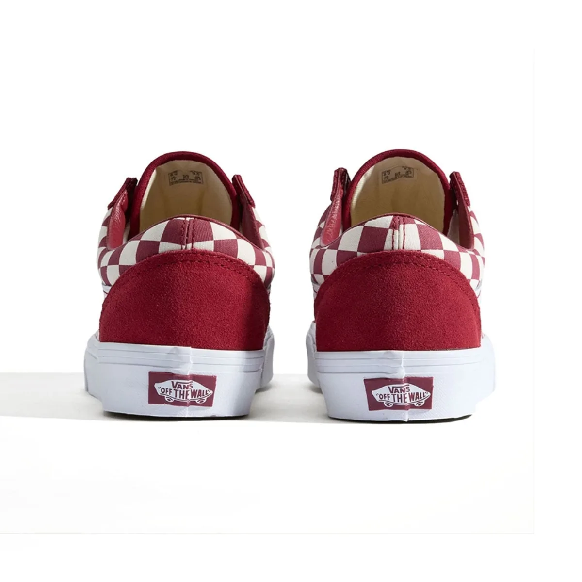 Giày VANS OLD SKOOL CHECKERBOARD RED/WHITE