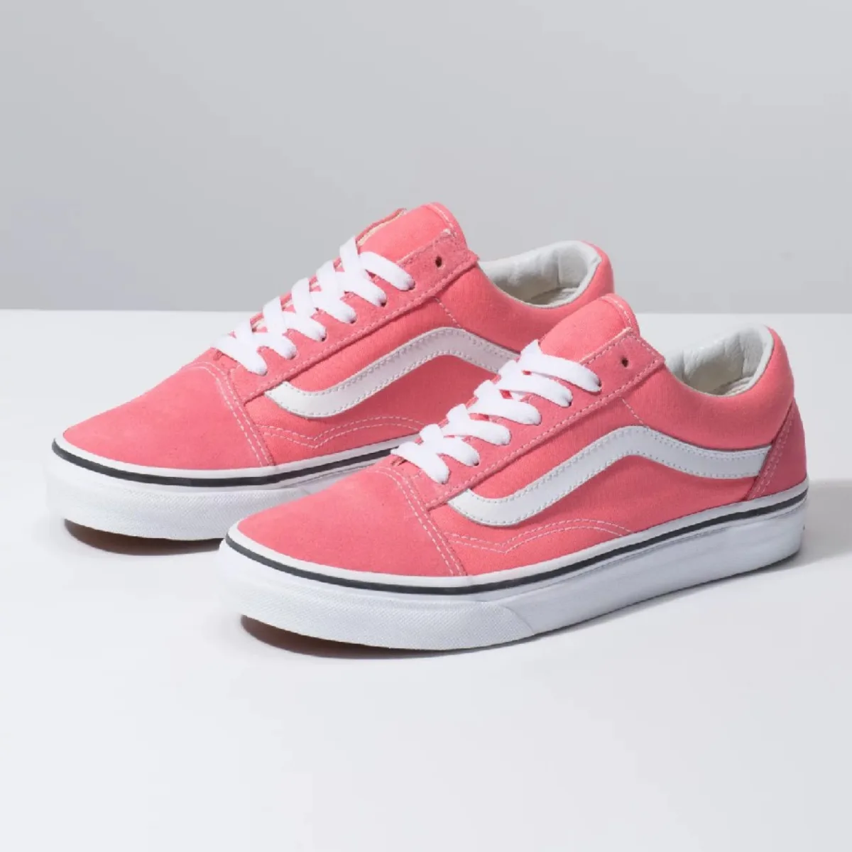 VANS OLD SKOOL STRAWBERRY PINK TRUE WHITE