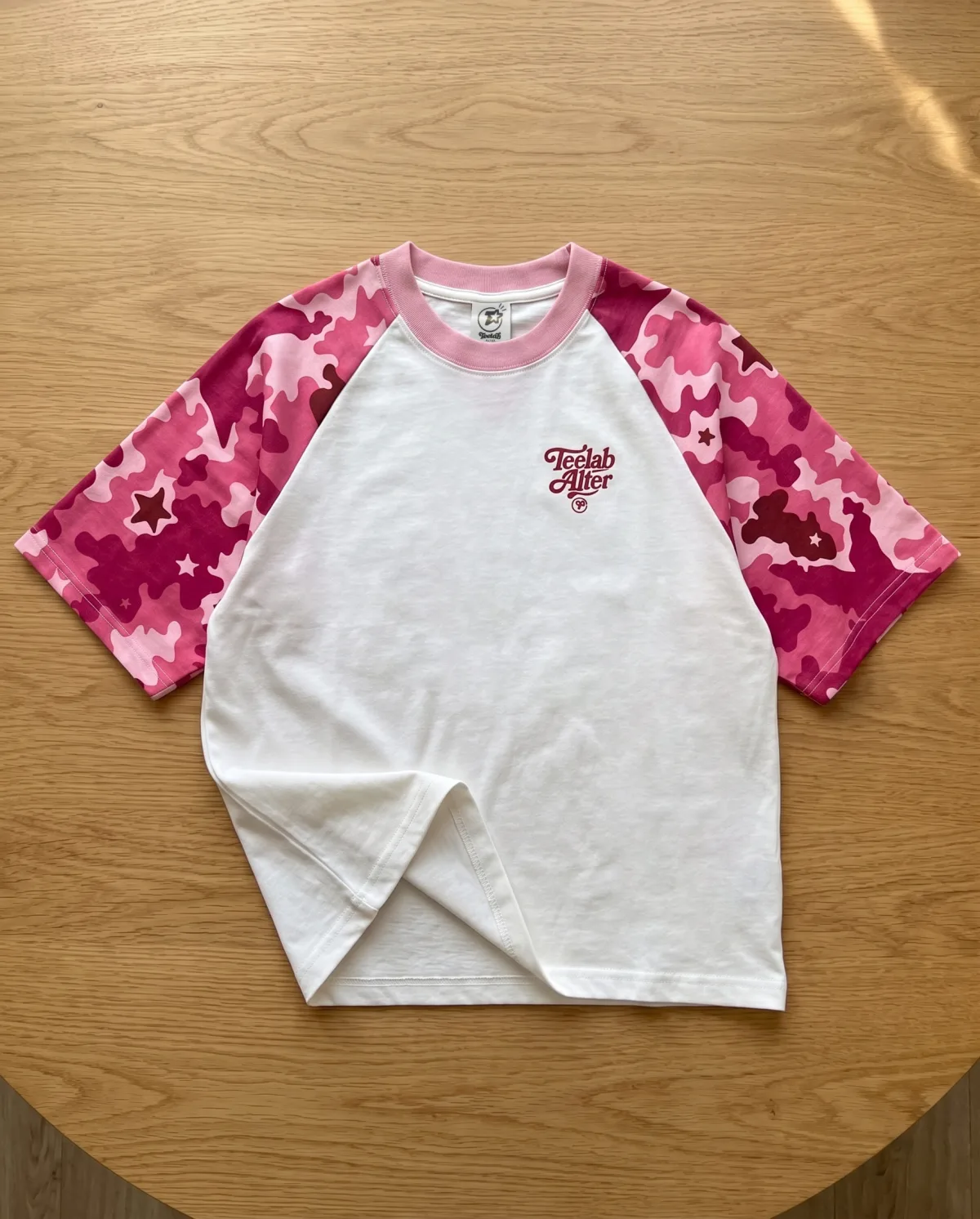 Áo Thun Baby Tee Teelab Alter Relaxed Cotton Baby Camo Tee TS421