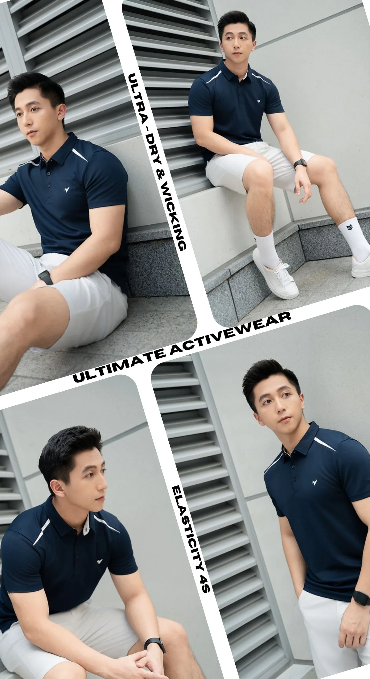 Áo polo nam thể thao can vai ULTIMATE POLO TORANO chuẩn form, mỏng nhẹ, thoáng mát, nhanh khô FSTP001