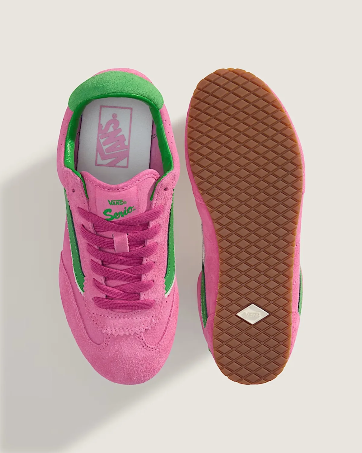 Giày VANS SUPER LOWPRO FIZZ PINK/BRIGHT GREEN