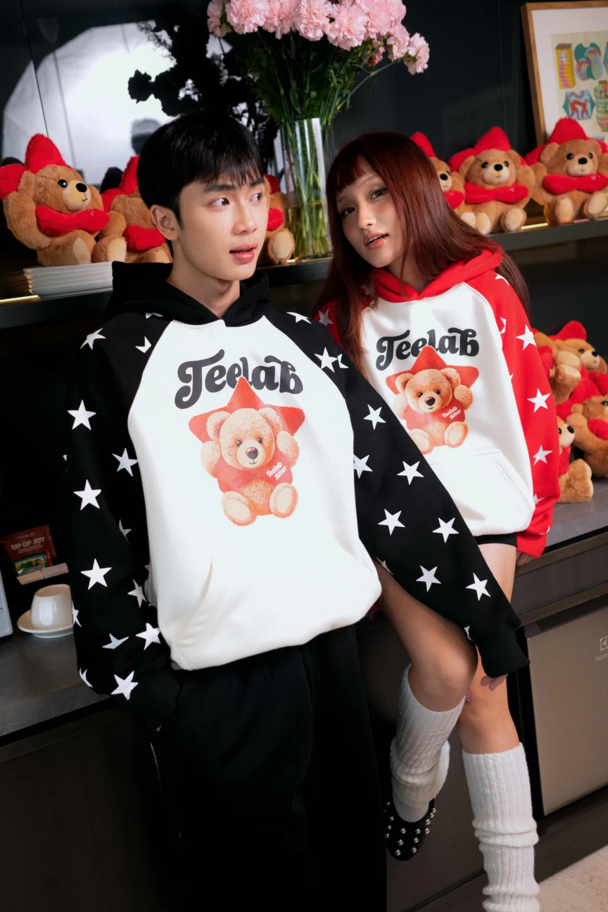 Hoodie Nỉ Bông Teelab Alter Semi Fleece Teddy Star Hoodie HD133