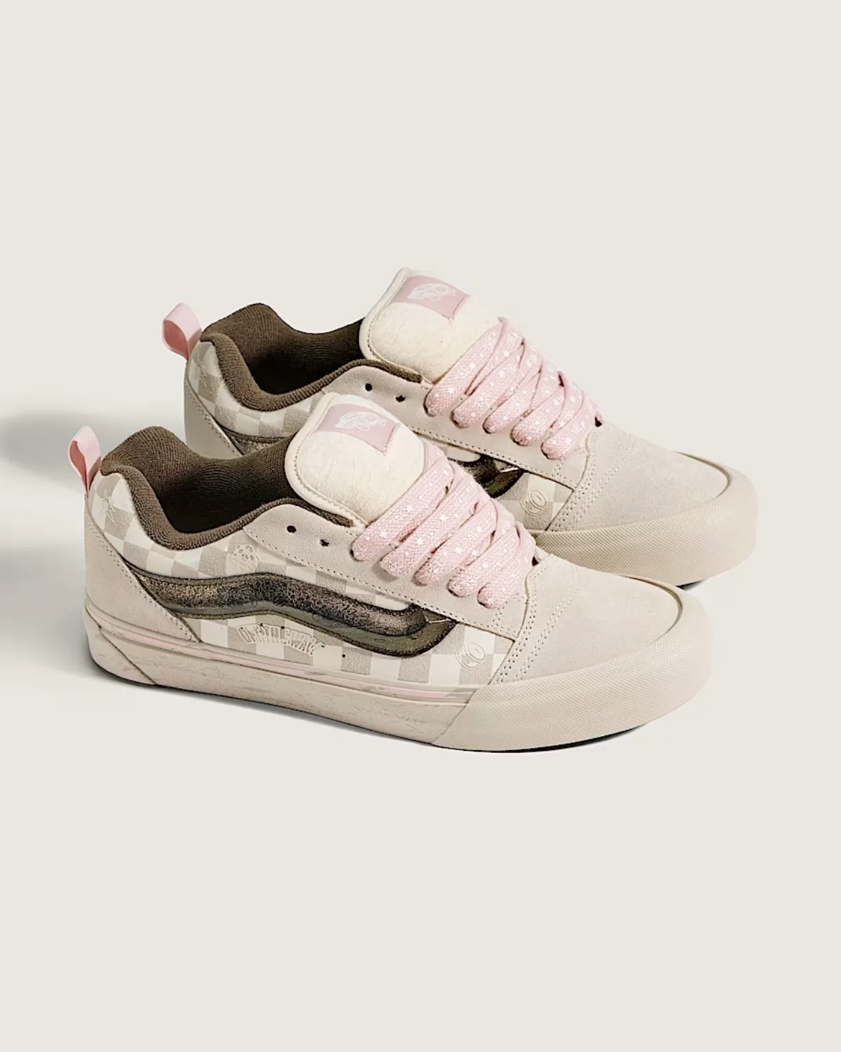 Giày VANS KNU SKOOL x SPACE MOLLY OATMEAL SEPIA ROSE