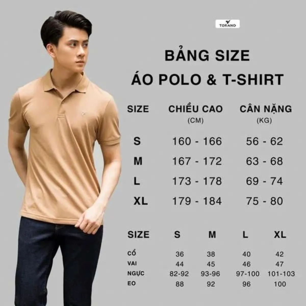[LUXURY ITEM] Áo Polo Nam TORANO CULLINAN POLO Trơn Bo Tay Kẻ, Thêu Logo Ngực, Lịch Sự Nam Tính GSTP602
