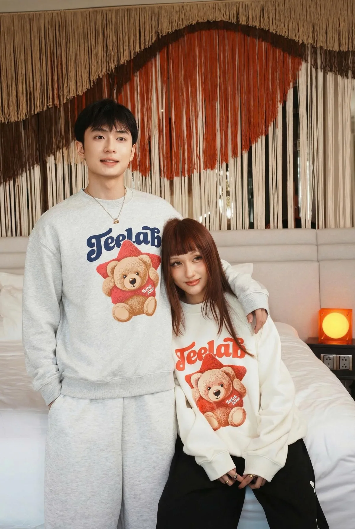 Áo Nỉ Bông Teelab Alter Semi Fleece Teddy Star Sweater HD134