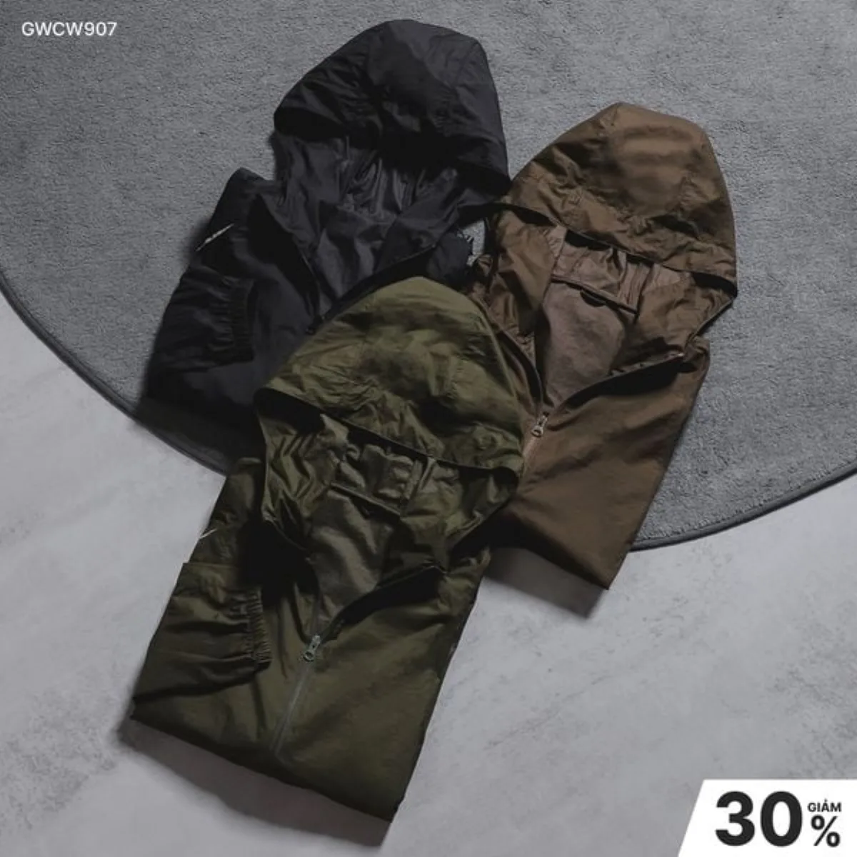 Áo Khoác Gió 1 lớp Nam OUTER SHELL JACKET TORANO Công Nghệ Cao Cấp Smart Tech, Chống Thấm, Cản Gió, Giữ ấm GWCW907
