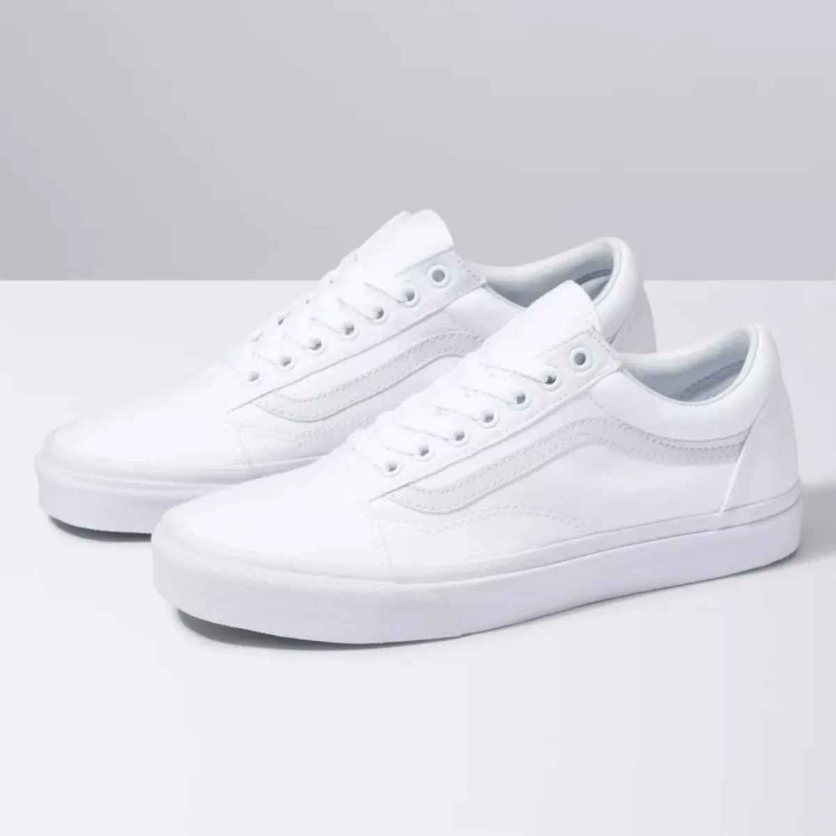 VANS CANVAS OLD SKOOL CLASSIC TRUE WHITE