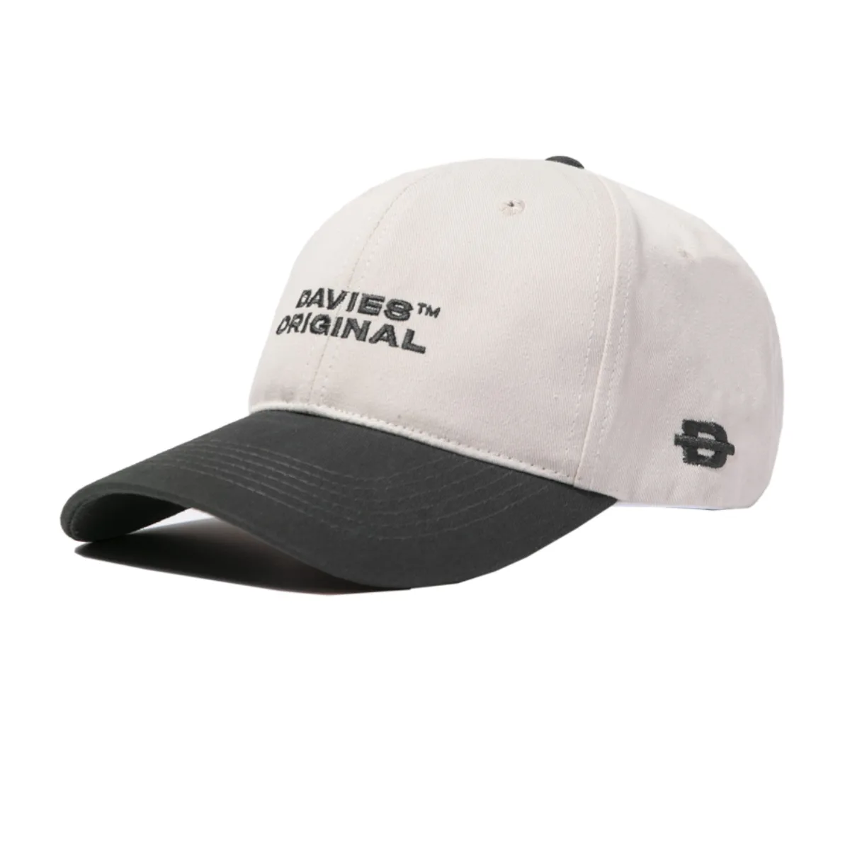 Mũ lưỡi trai nam nữ đẹp DAVIES màu xám Two Color Baseball Cap local brand | D-HAT07-X