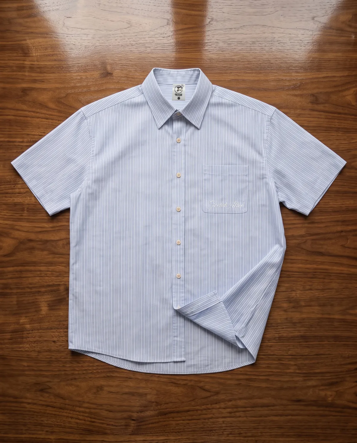 Áo Sơ Mi Teelab Alter Regular Cotton Typo Shirt SS097