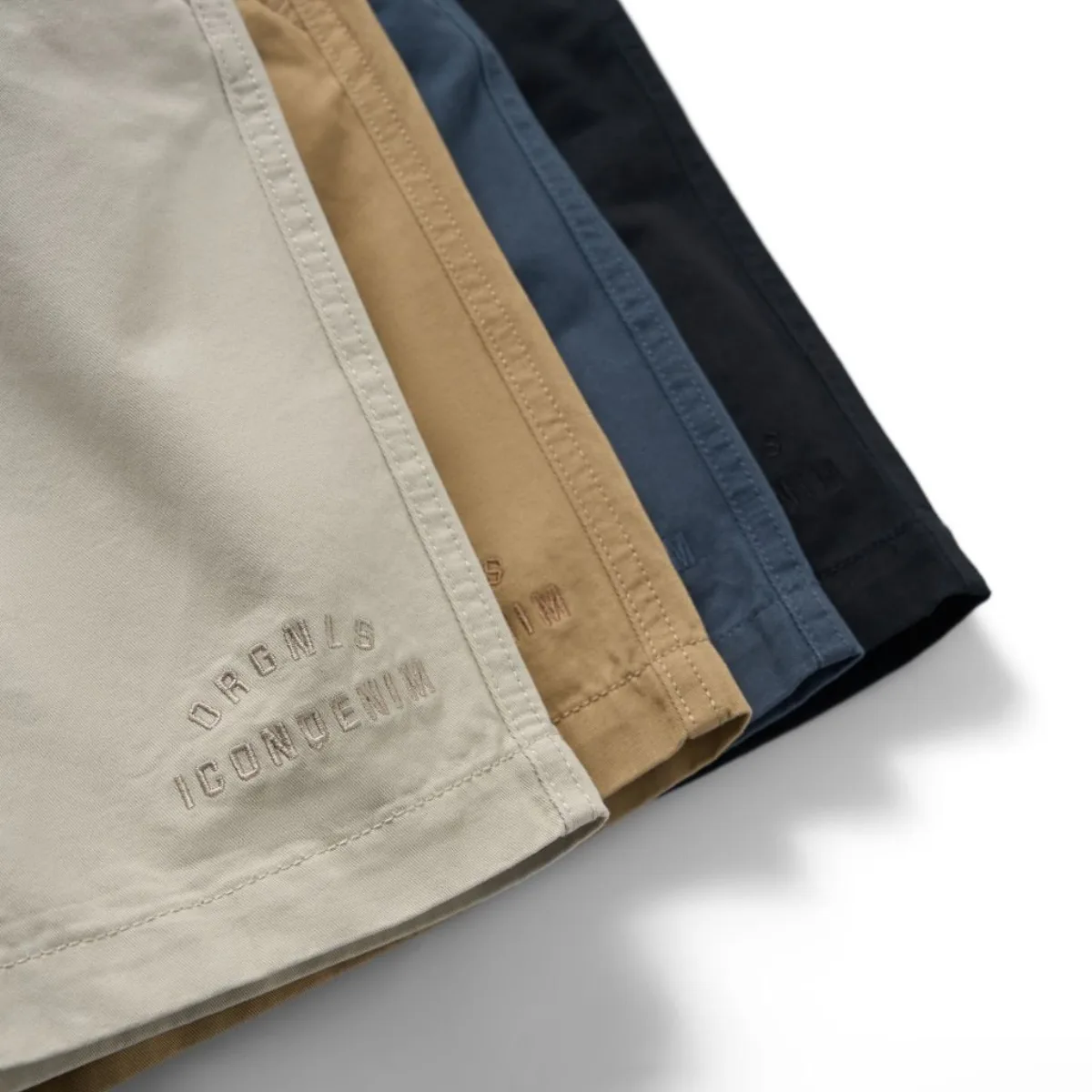 Quần Short Kaki Nam ICONDENIM Garment Dye Form Regular QSID0230
