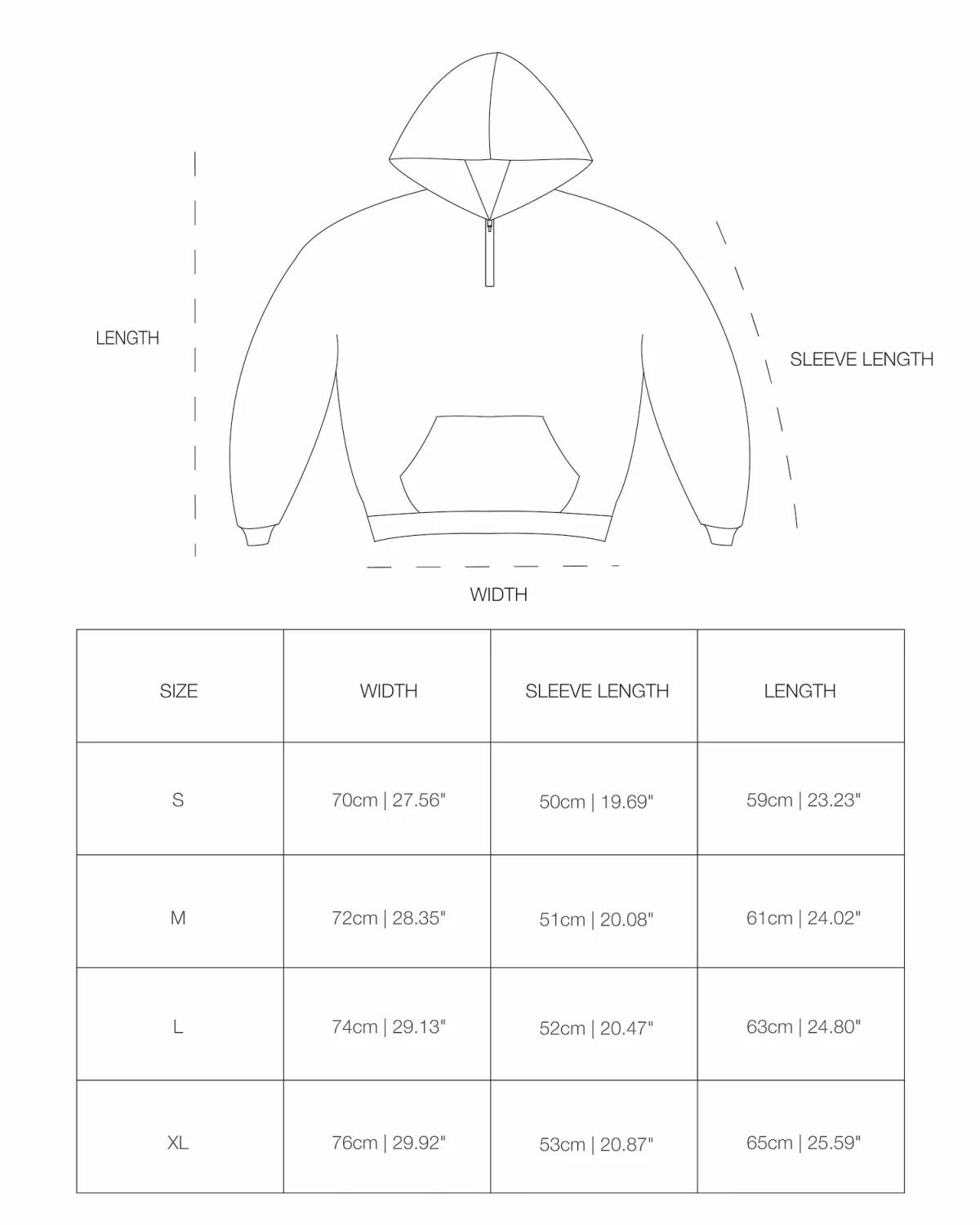 SUMMER26 CURATED QUARTER ZIP HOODIE - CREAM