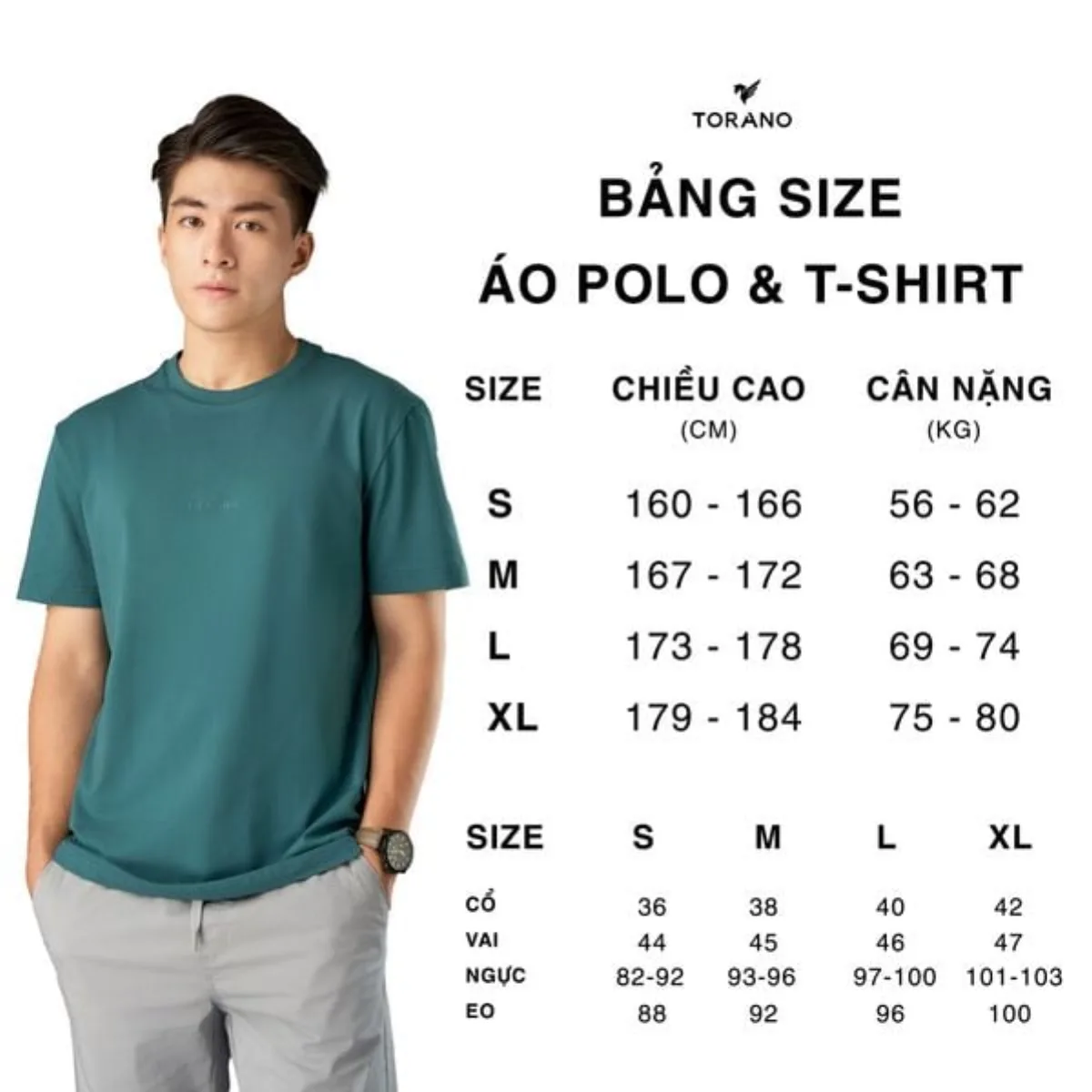 Áo polo nam COLOR-BLOCK POLO TORANO thoáng khí, co giãn tốt, can phối thân phong cách nam tính FSTP022