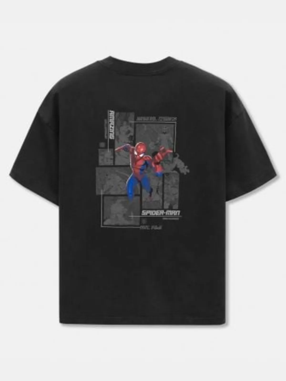 [ICONDENIM® MARVEL COLLECTION] Áo Thun Nam Marvel Spider-Man Archival Power Form Boxy ATID0766