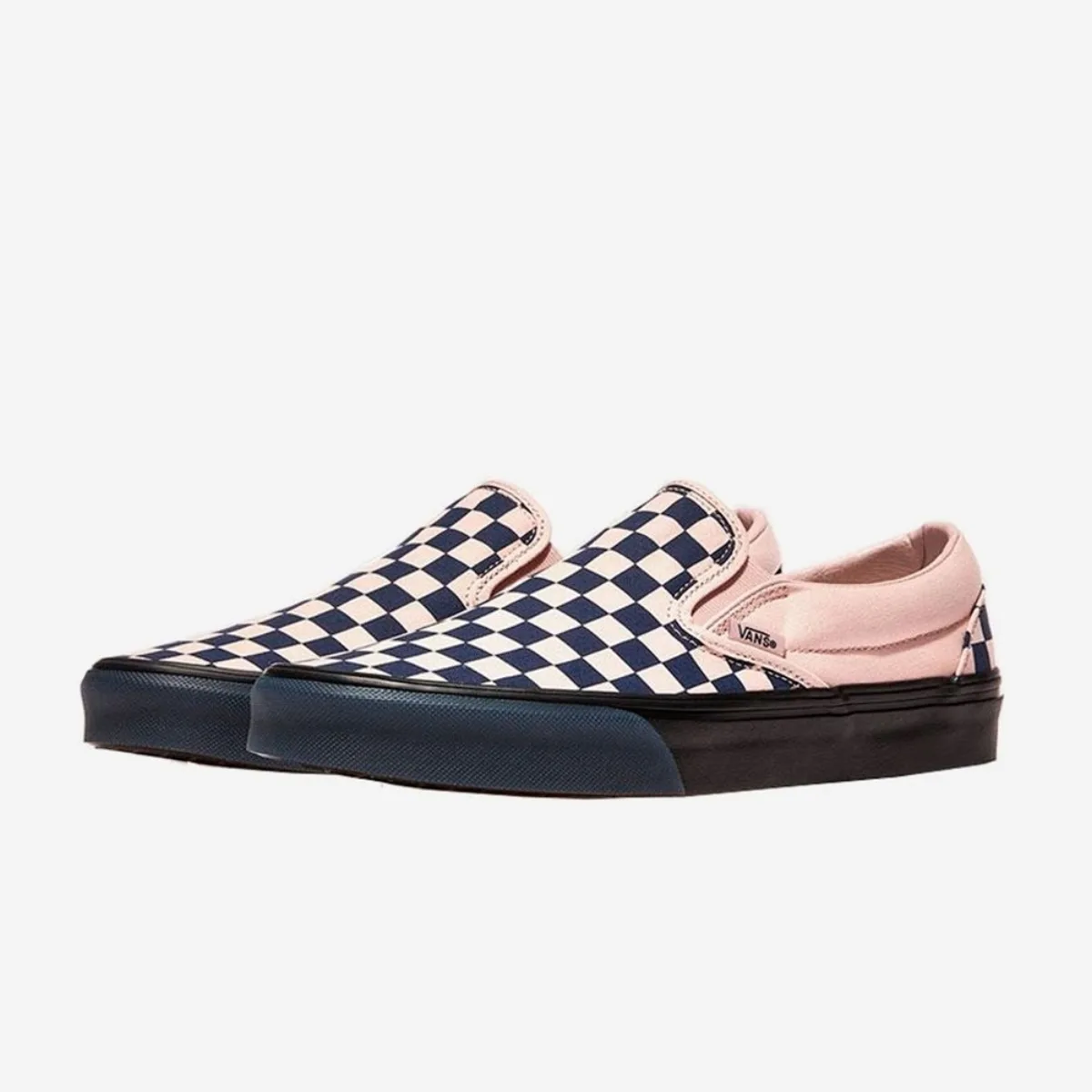 Giày VANS CLASSIC SLIP-ON CHECKERBOARD SEPIA ROSE DEEP TWILGHT