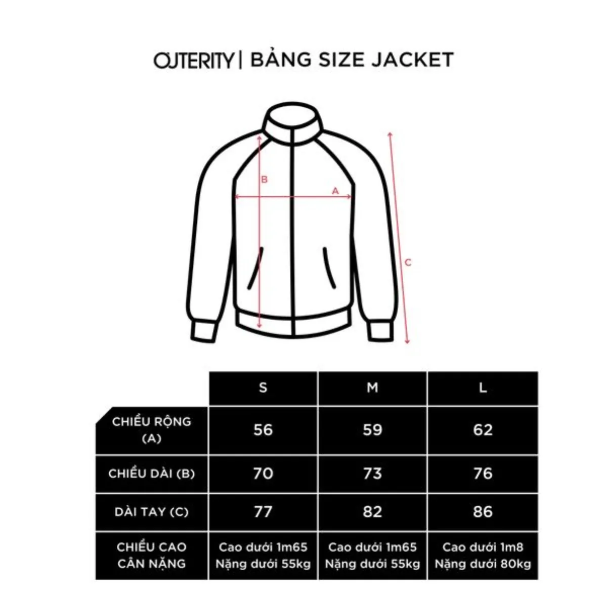Áo khoác dù Double zip local brand nam nữ unisex Outerity Giza / Đen Trắng - ODP51001