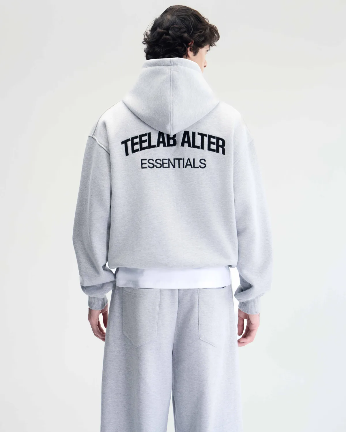 Hoodie Zip Teelab Alter Relaxed Fit Essentials FW26 Hoodie HD146