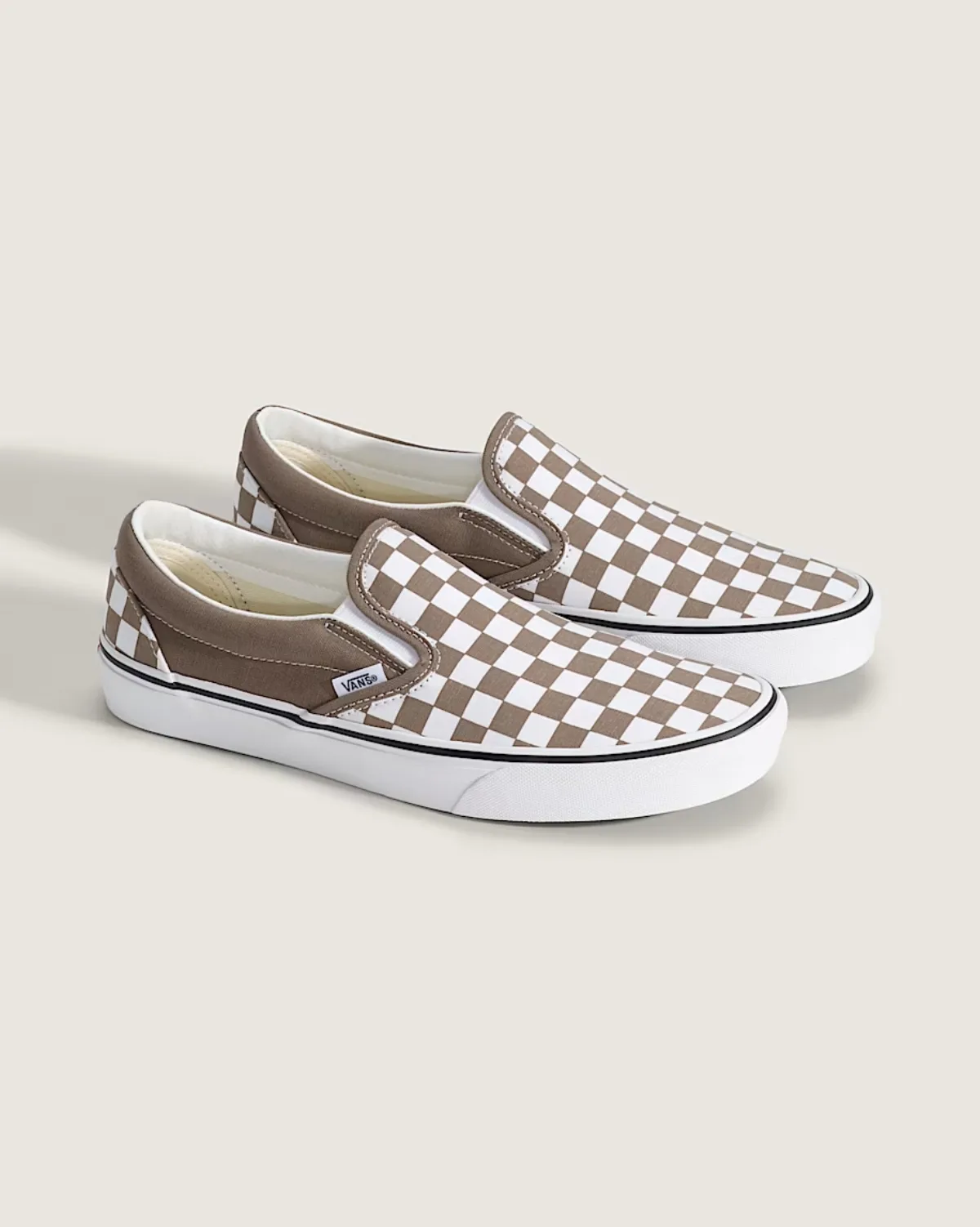 Giày VANS CLASSIC SLIP-ON COLOR THEORY CHECKERBOARD WALNUT