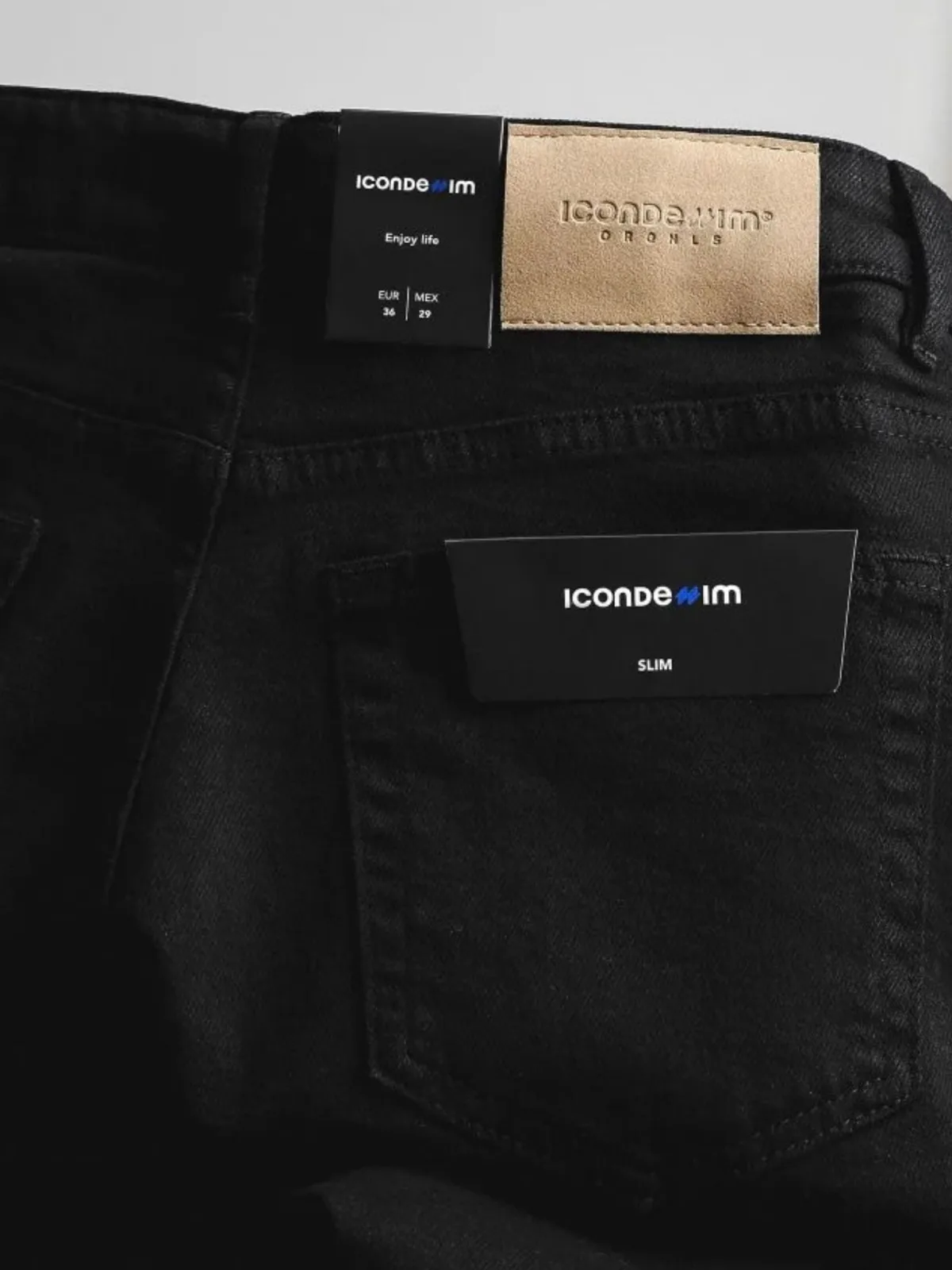 Quần Short Jeans Nam ICONDENIM Rigid Form Slim QSID0293