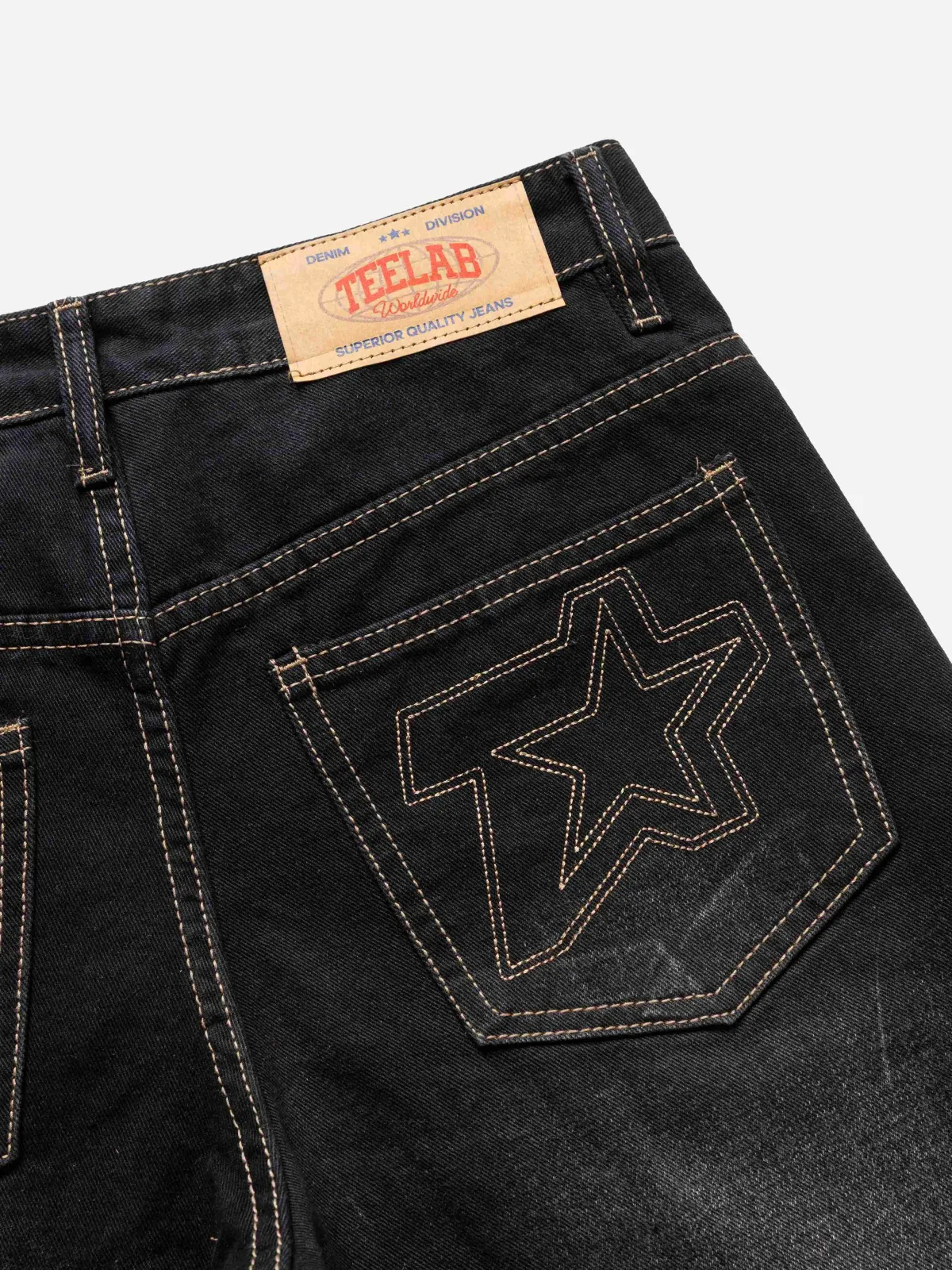 Quần Shorts Jeans Teelab Alter Denim Oversized Shorts SH001
